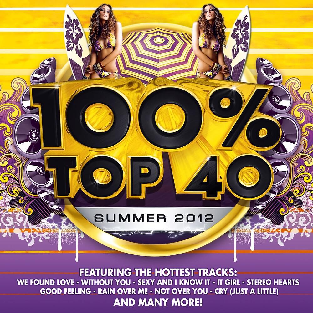 Постер альбома 100% Top 40 Summer 2012