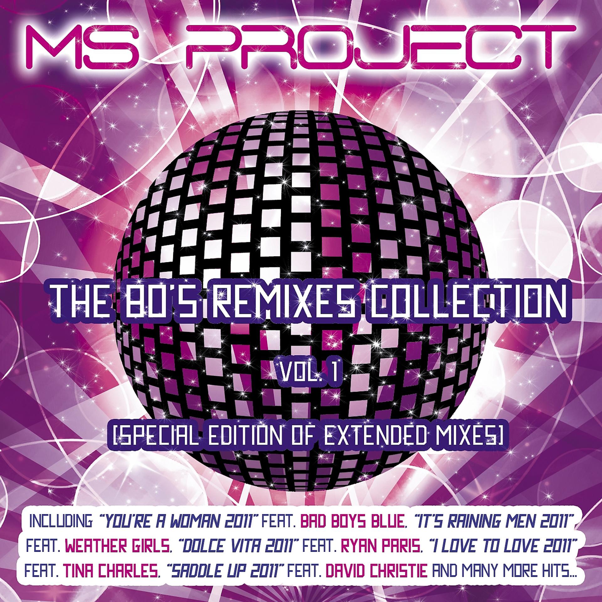 Постер альбома The 80's Remixes Collection, Vol. 1