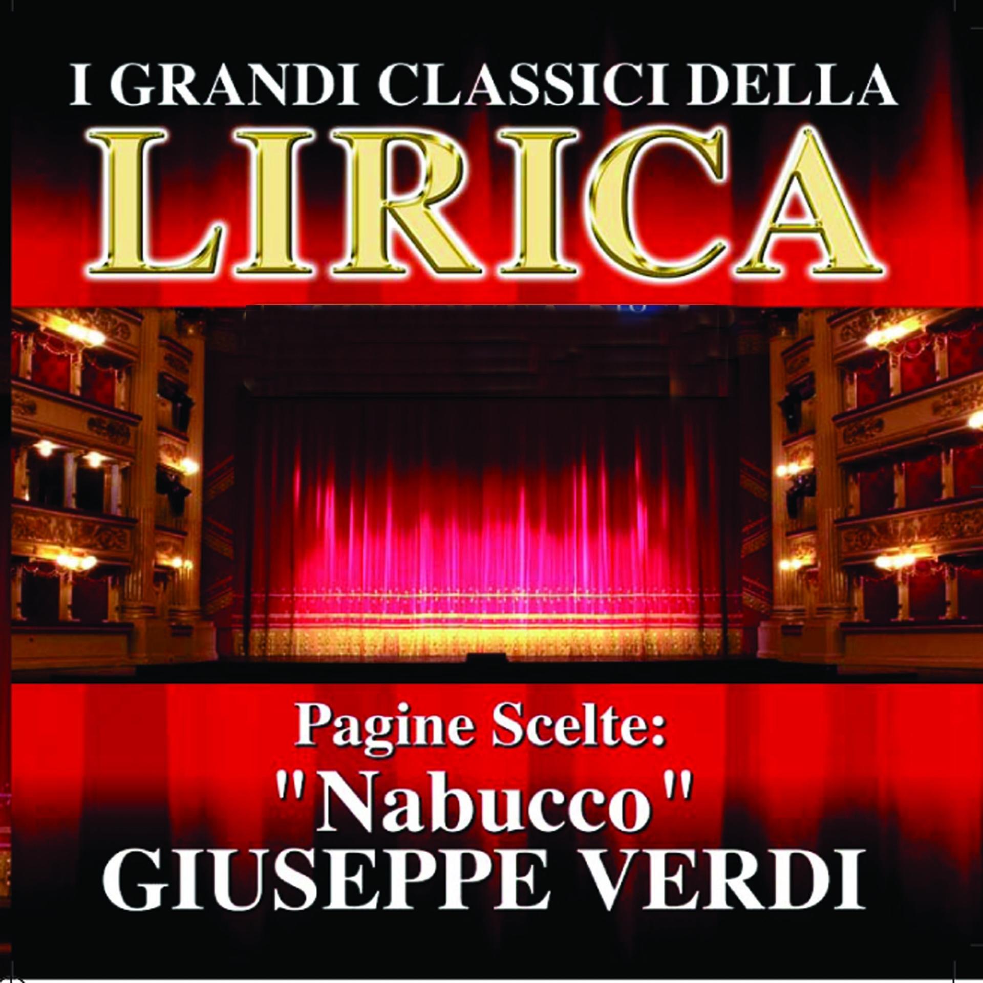 Постер альбома Giuseppe Verdi : Nabucco, Pagine scelte