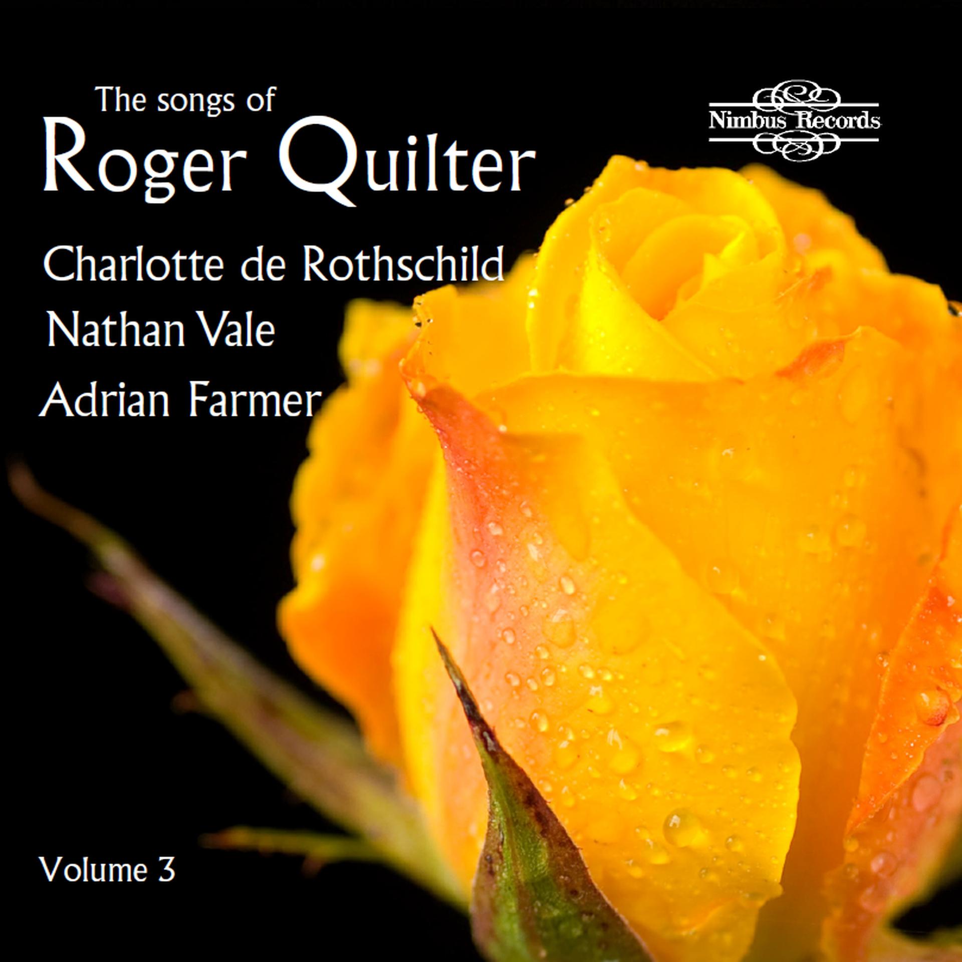 Постер альбома The Songs of Roger Quilter, Vol. 3