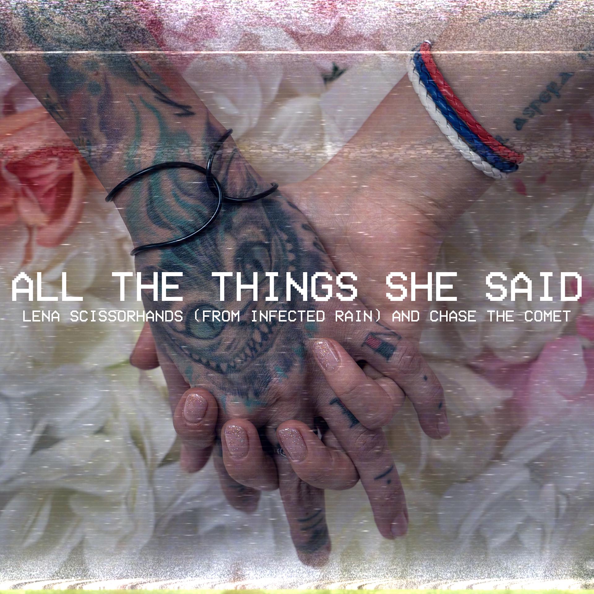 Постер альбома All the Things She Said (Feat. Chase the Comet)