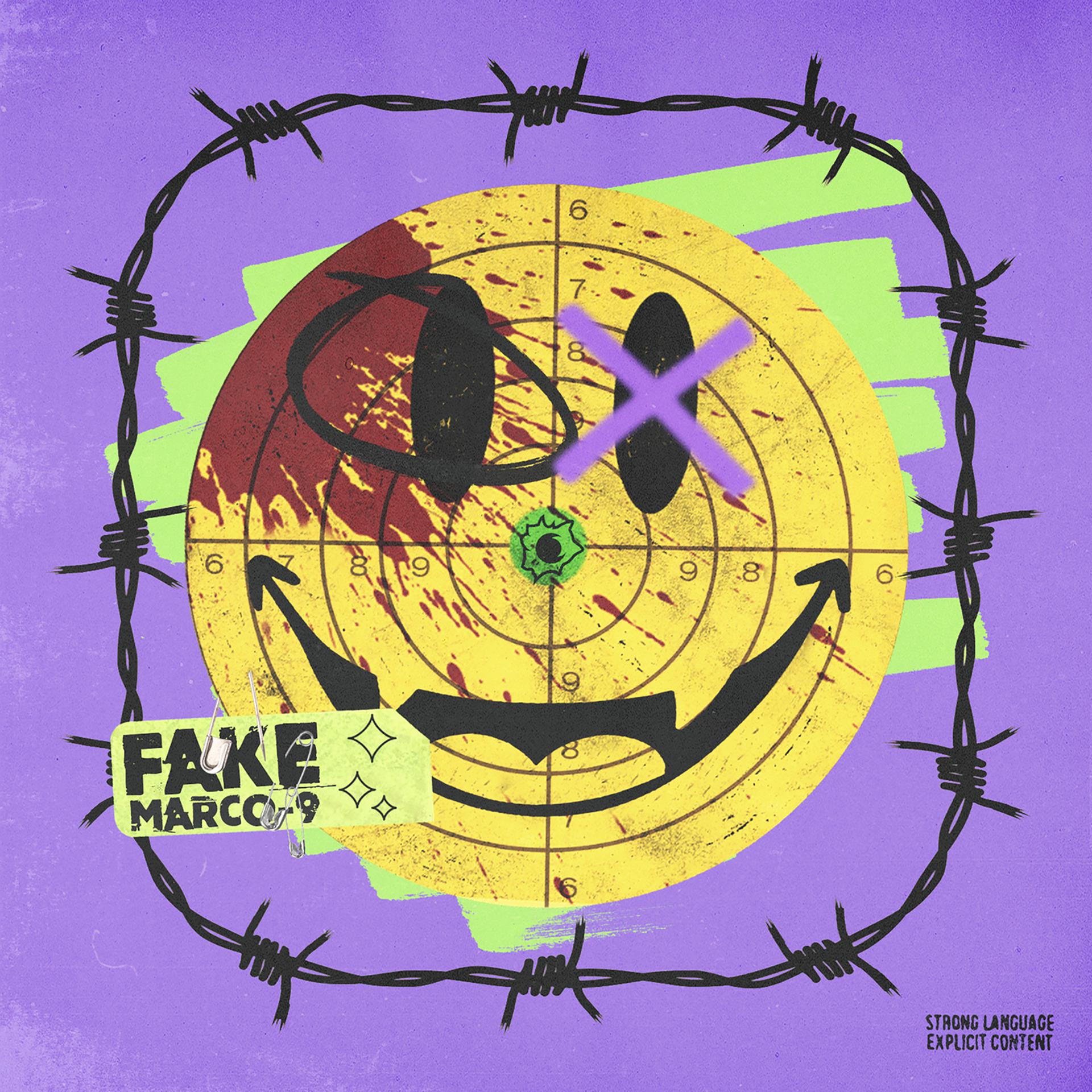 Постер к треку Marco-9 - Fake