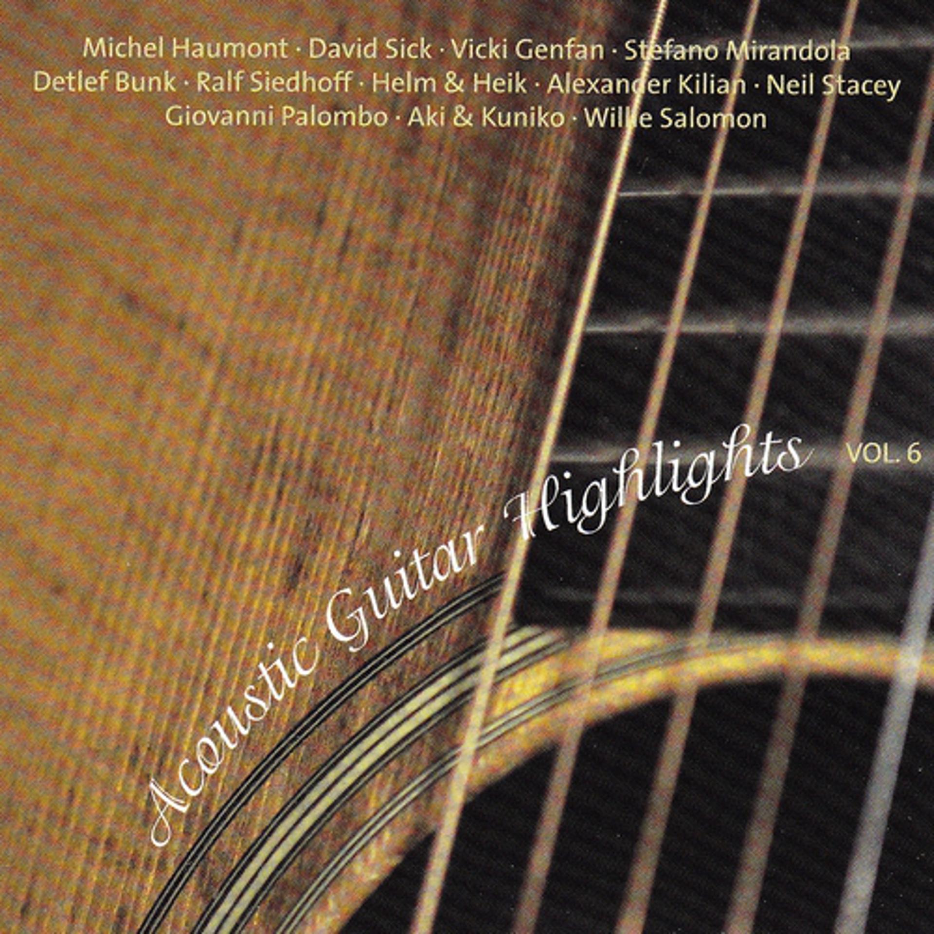 Постер альбома Acoustic Guitar Highlights, Vol. 6