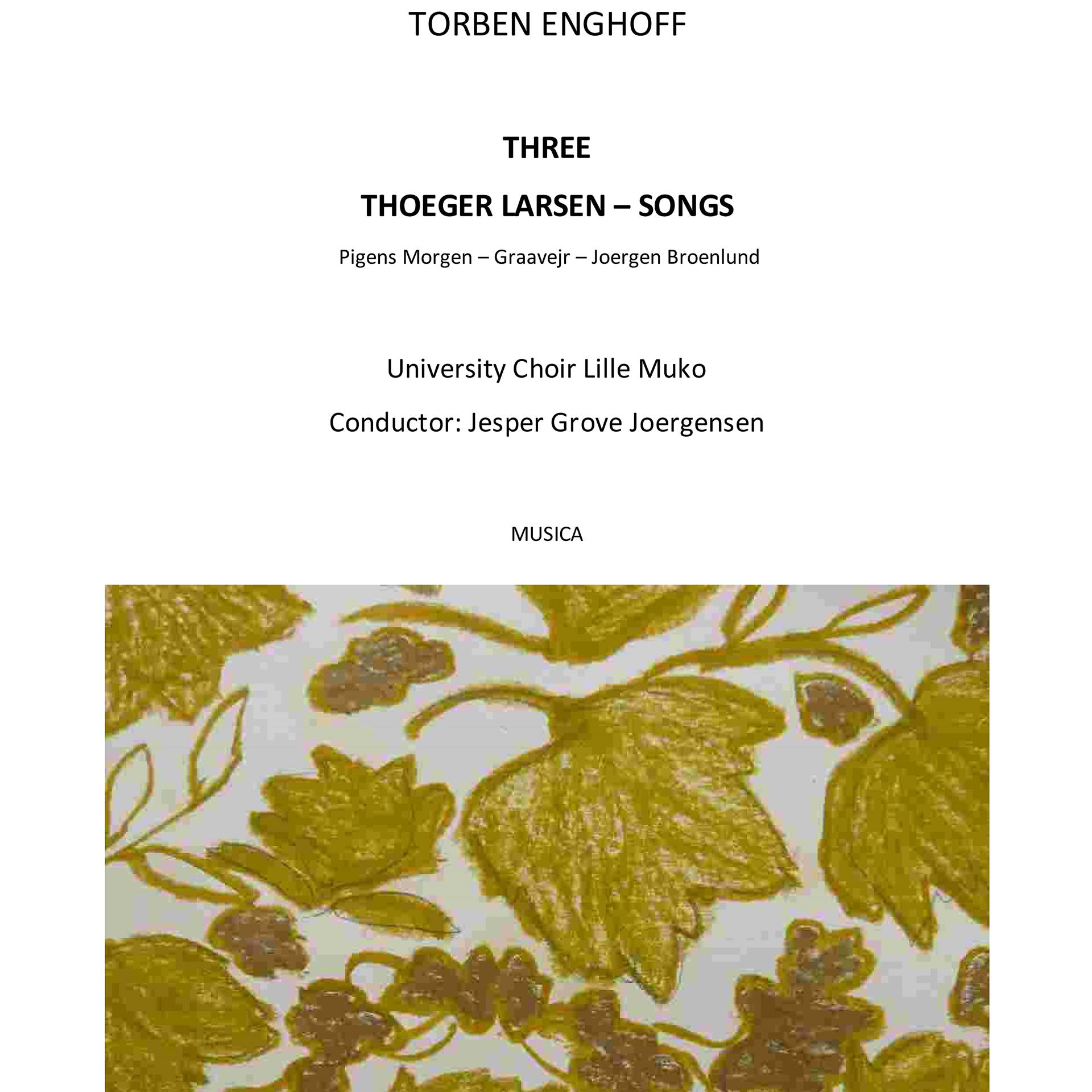 Постер альбома Three Thoeger Larsen - Songs