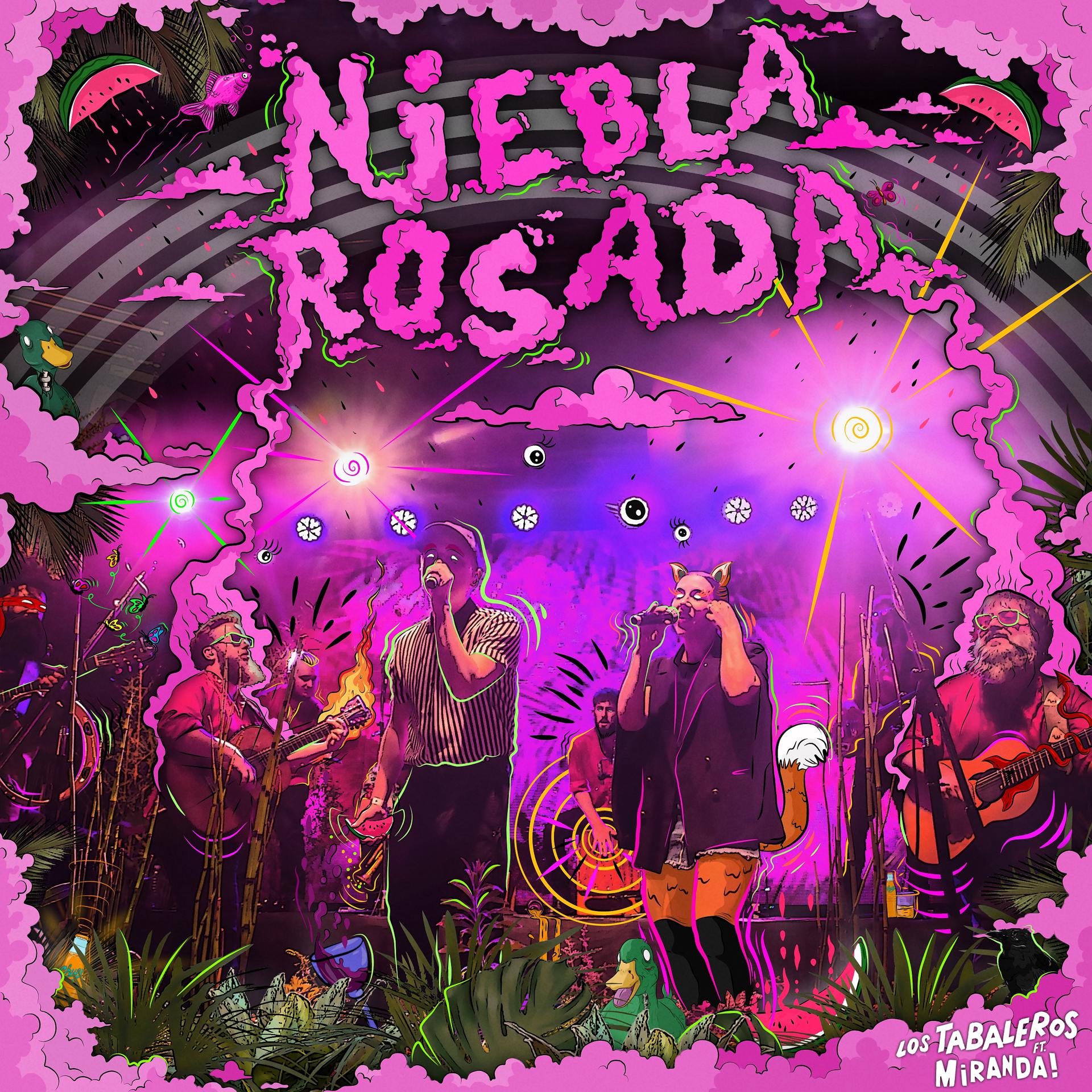 Постер альбома Niebla Rosada (En Vivo)