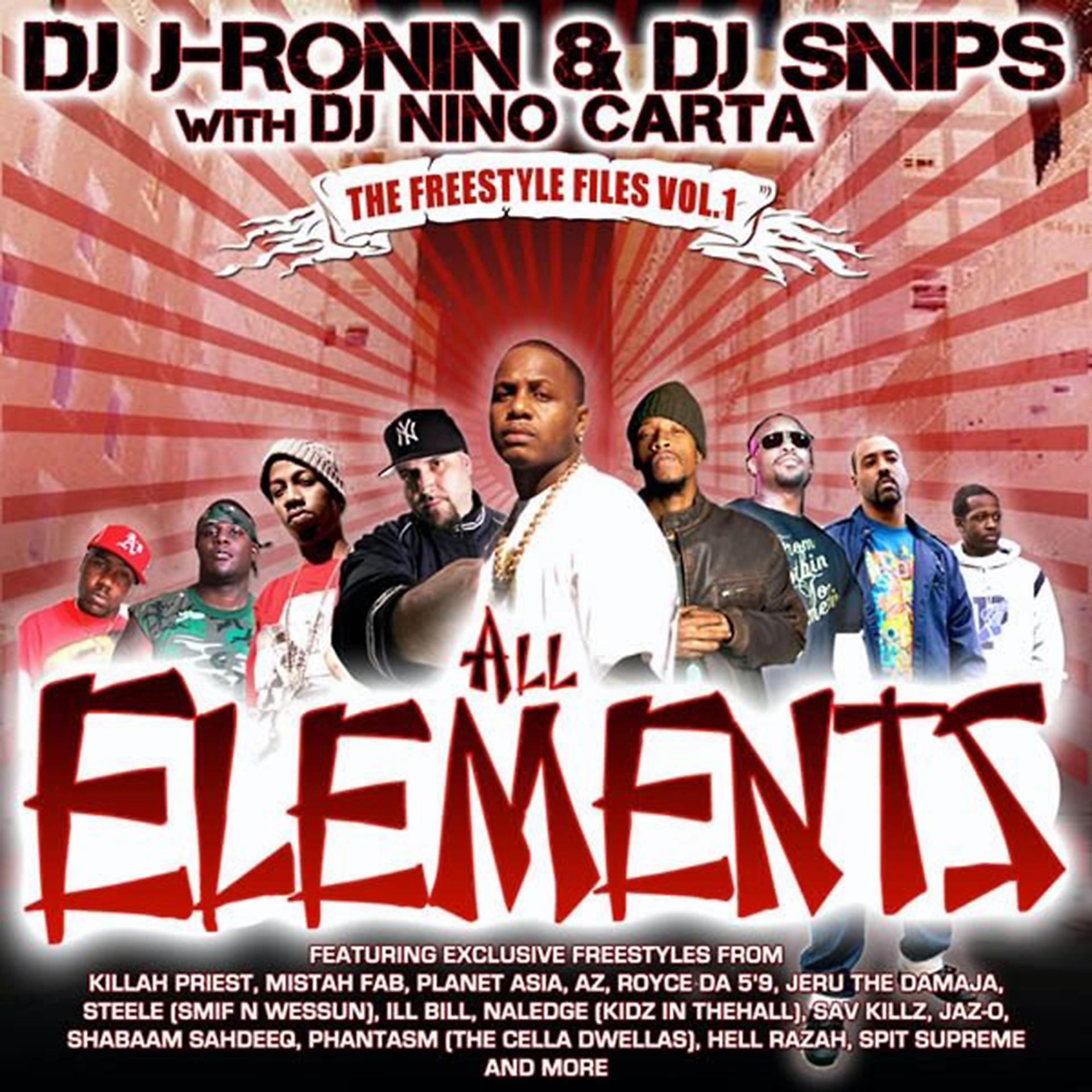 Постер альбома All Elements: The Freestyle Files, Vol. 1