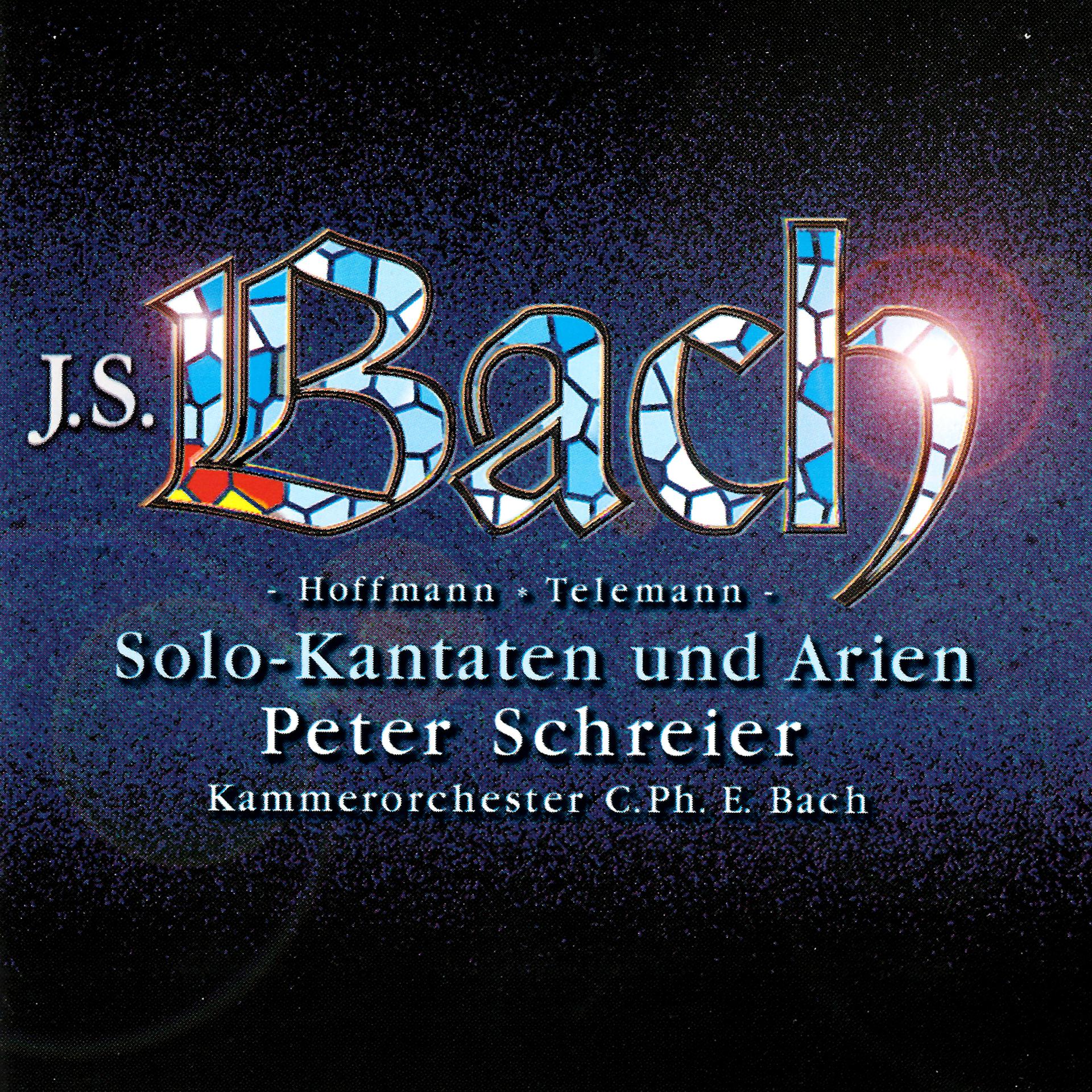 Постер альбома Bach, J.S, Hoffmann & Telemann: Solo Cantatas & Arias