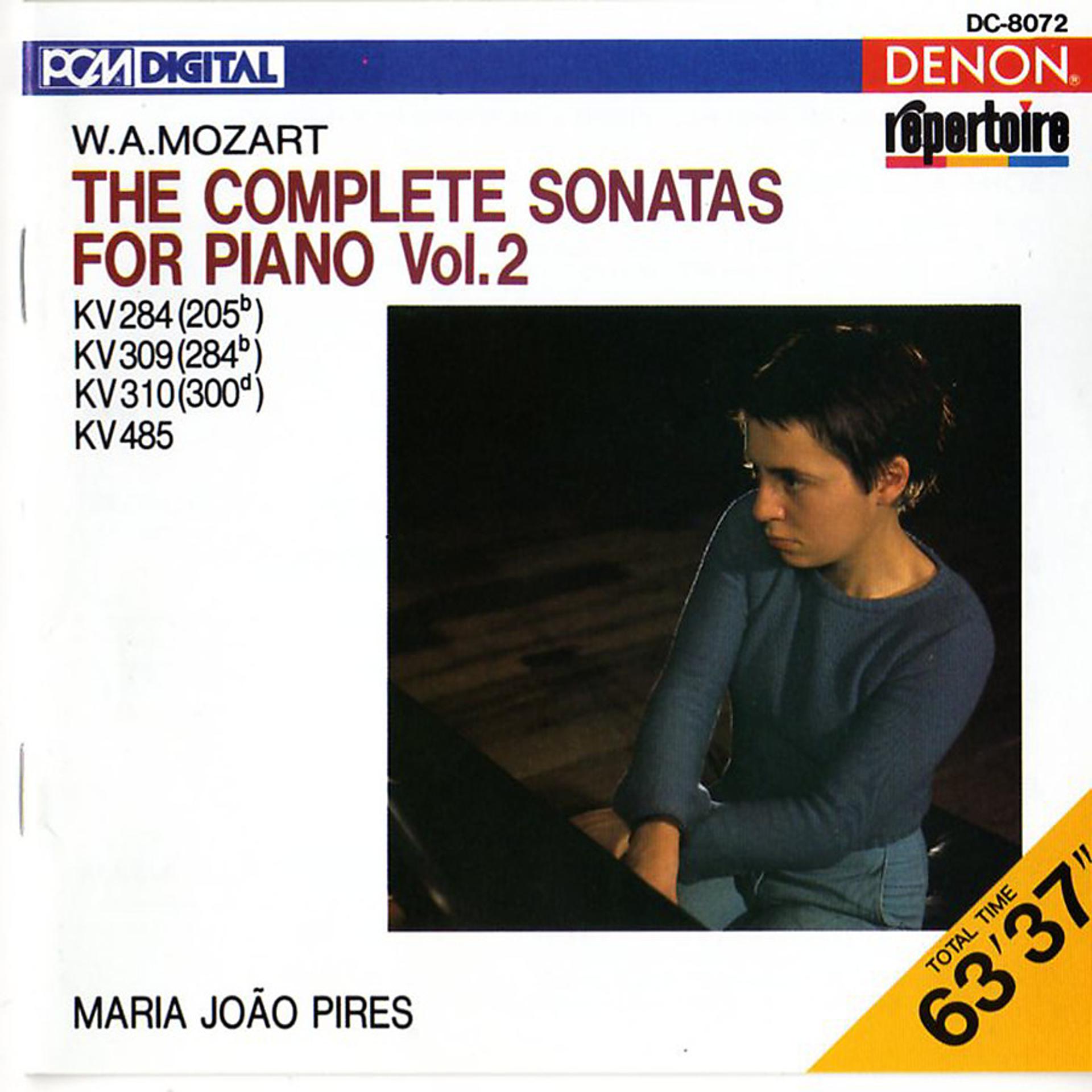 Постер альбома Mozart: The Complete Sonatas for Piano, Vol. 2