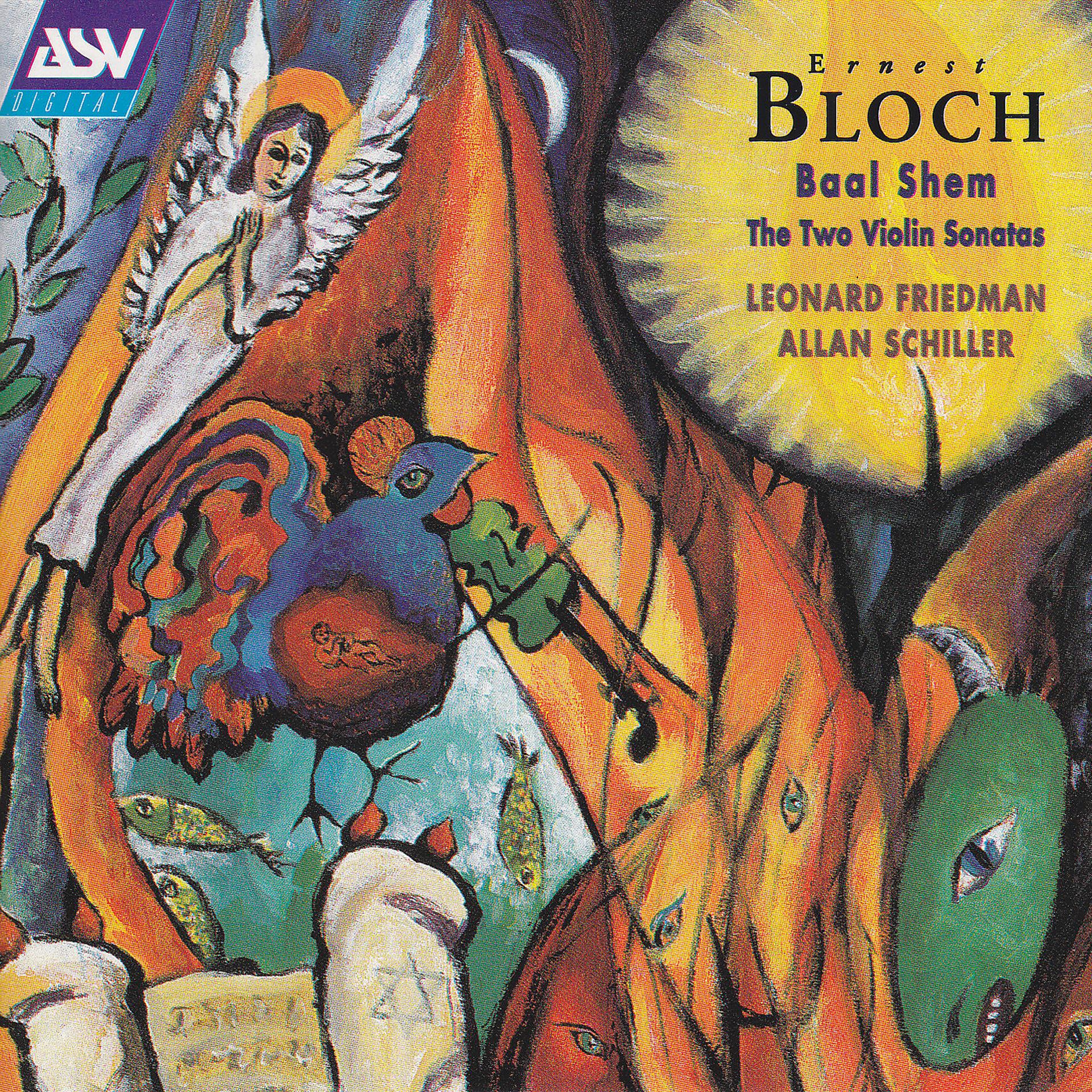 Постер альбома Bloch: Baal Shem; Violin Sonatas Nos. 1 & 2