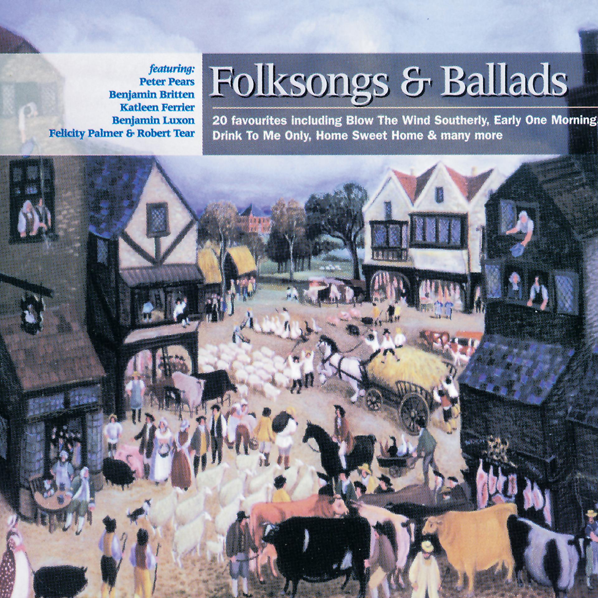 Постер альбома Britten: Folksongs and Ballads