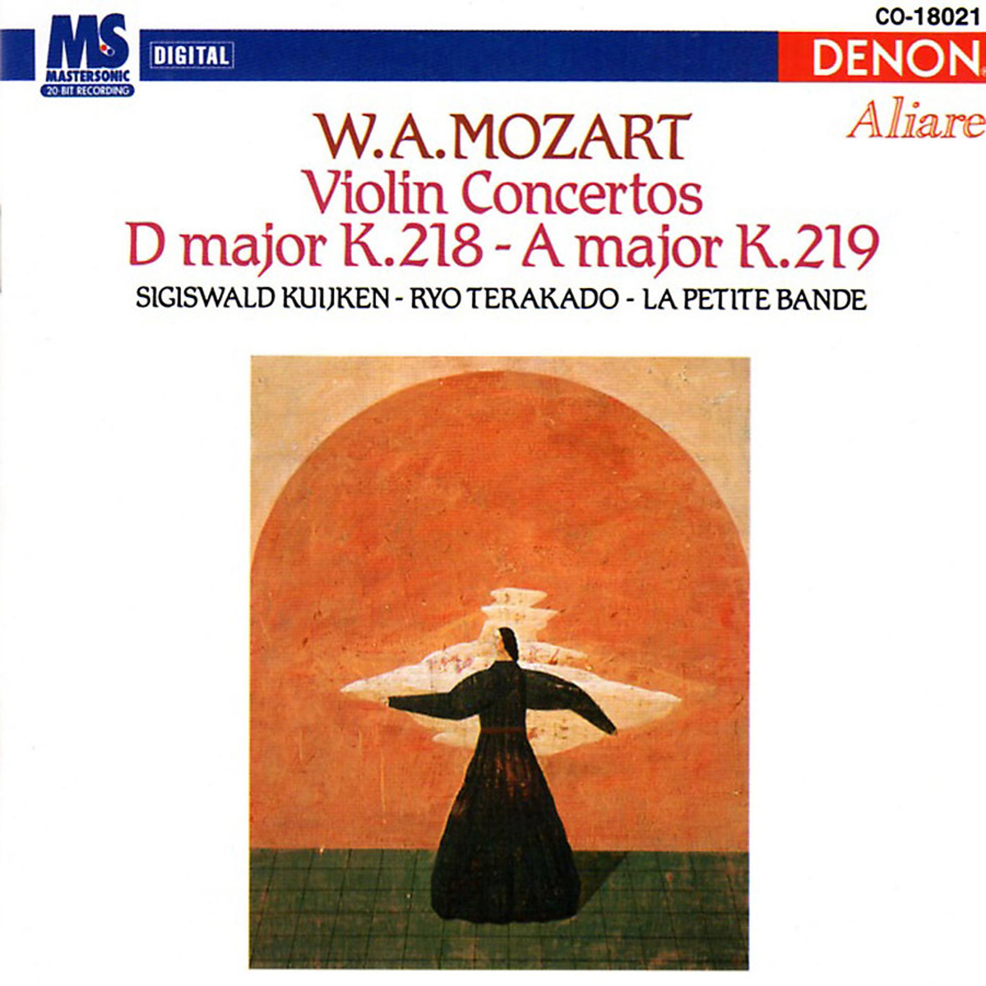 Постер альбома Wolfgang Amadeus Mozart: Concerto in A Major - Concerto in D Major