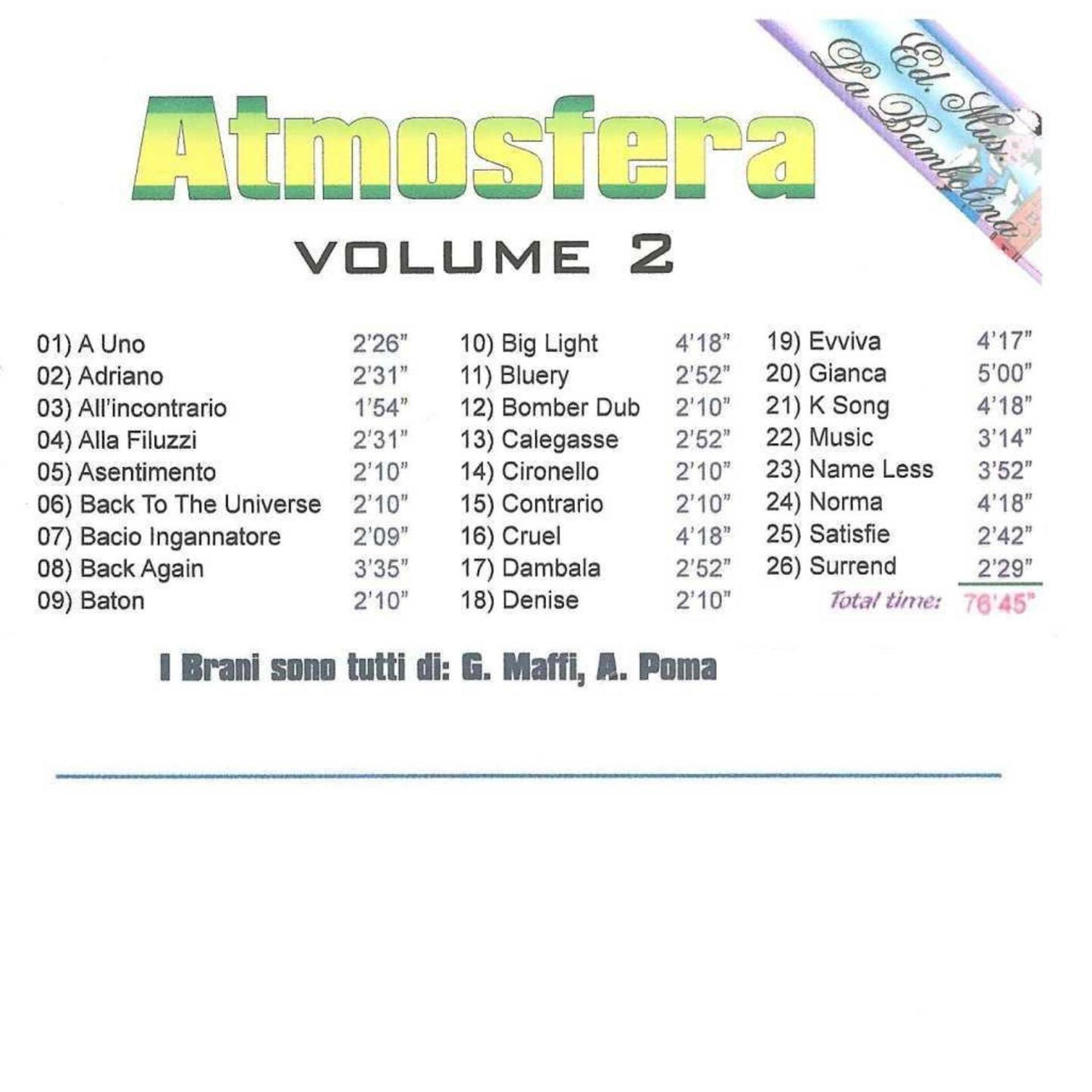 Постер альбома Atmosfera, Vol. 2
