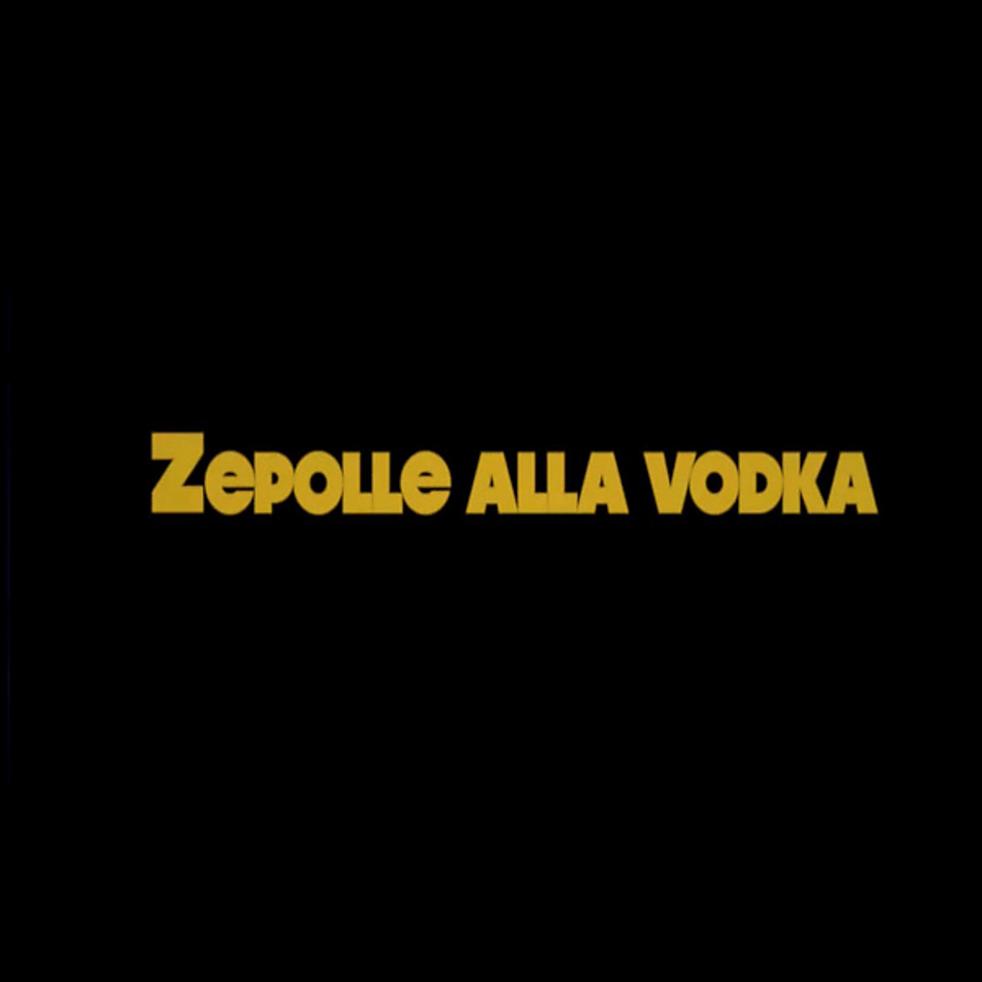 Постер альбома Zeppole Alla vodka