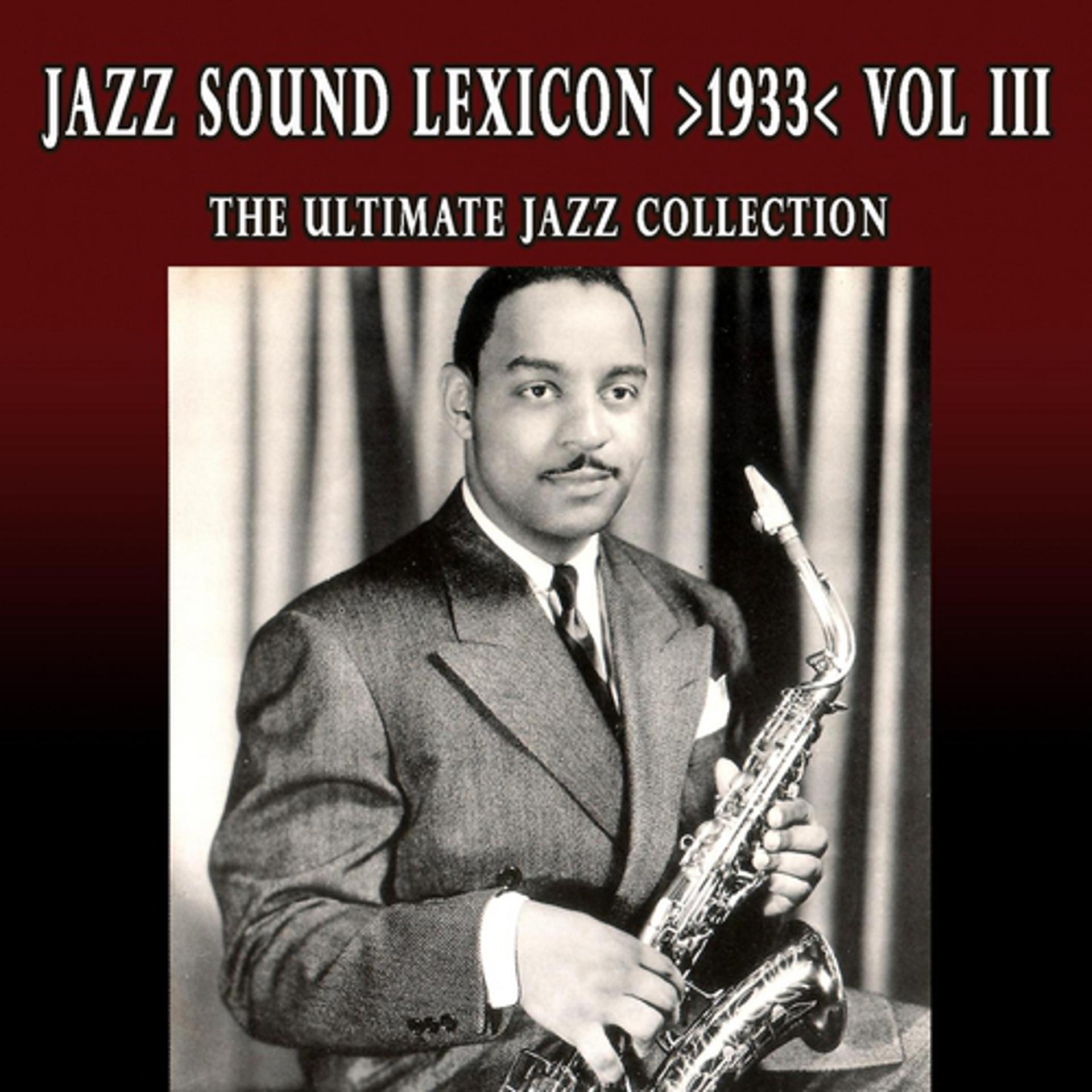 Постер альбома Jazz Sound Lexicon 1933 Vol.3