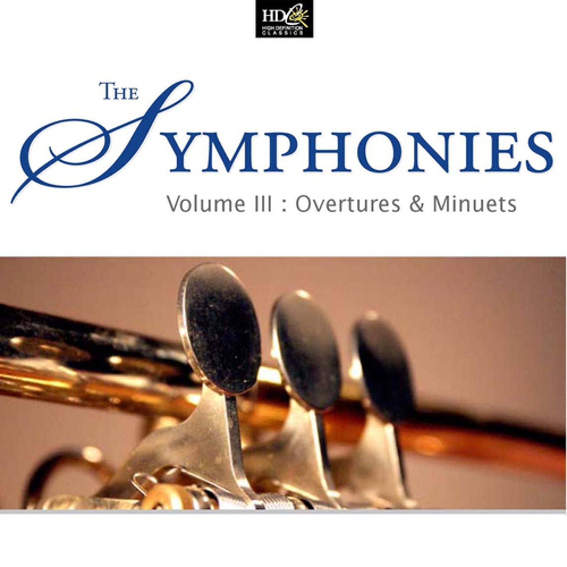 Постер альбома Beethoven's and Mozart's Overtures:The Symphonies Vol. 3, Overtures & Minuets