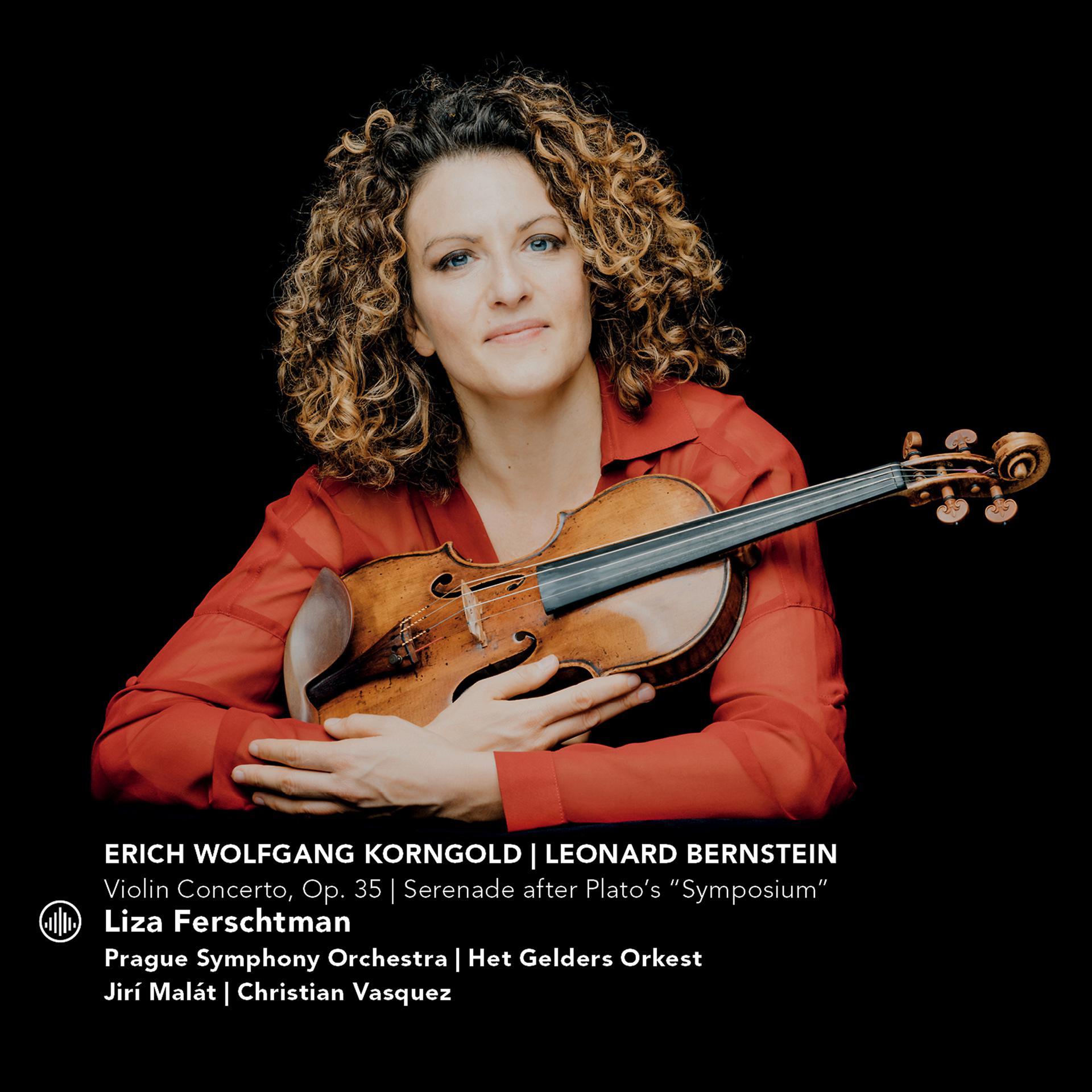 Постер альбома Korngold: Violin Concerto, Op. 35 & Bernstein: Serenade After Plato's "Symposium"
