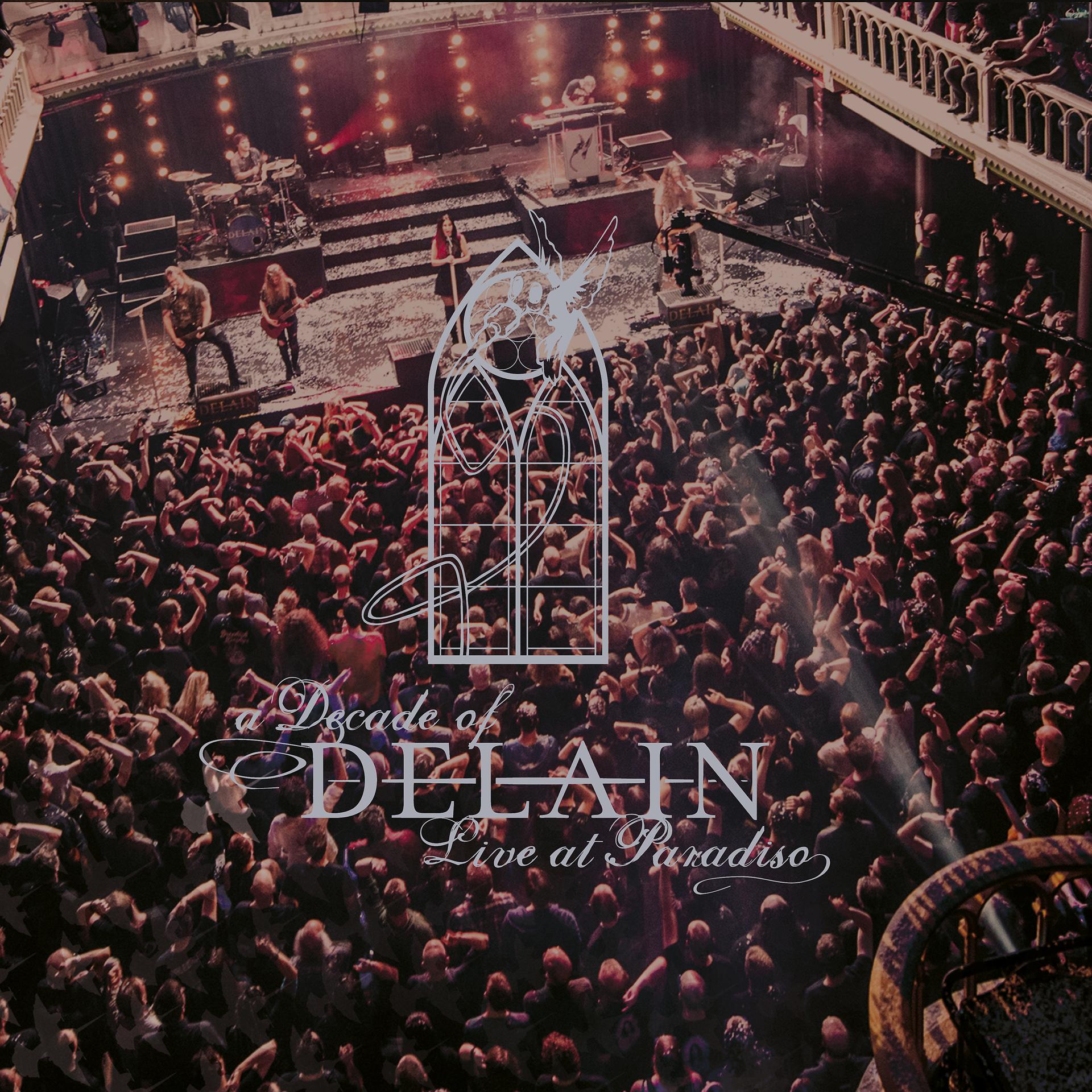 Постер альбома A Decade of Delain – Live at Paradiso