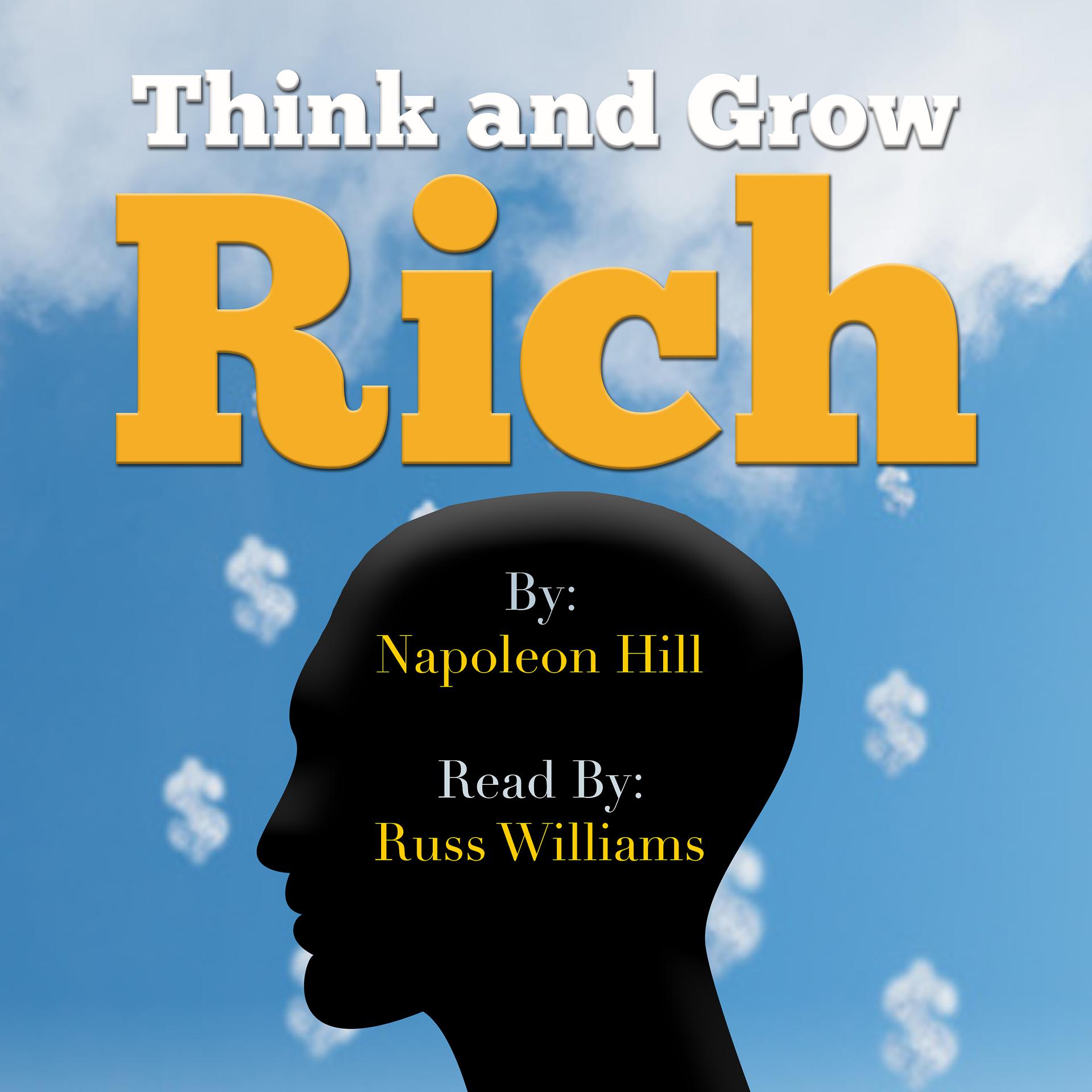 Постер альбома Think and Grow Rich - Read by Russ Williams
