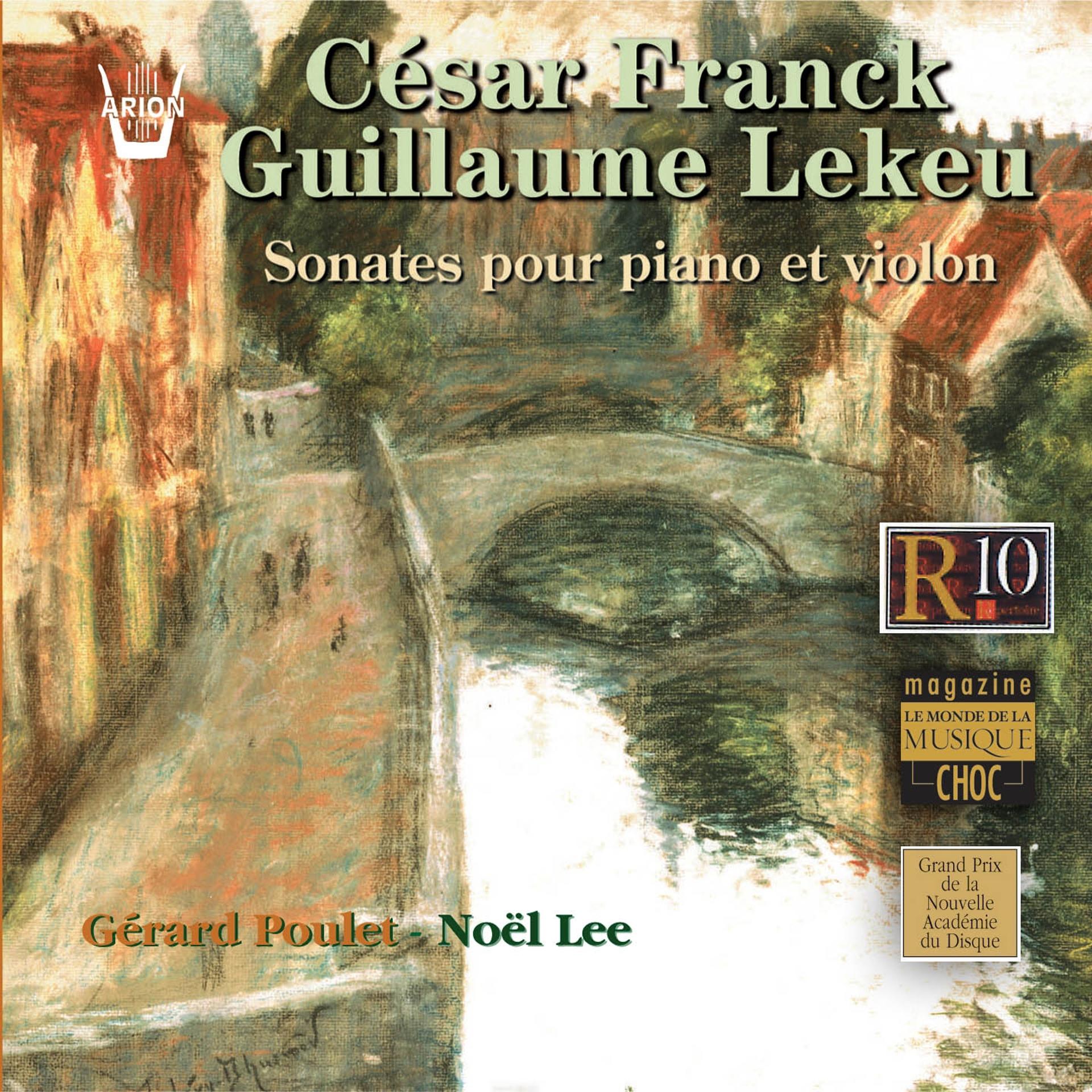 Постер альбома Franck  Lekeu : Sonates pour piano et violon