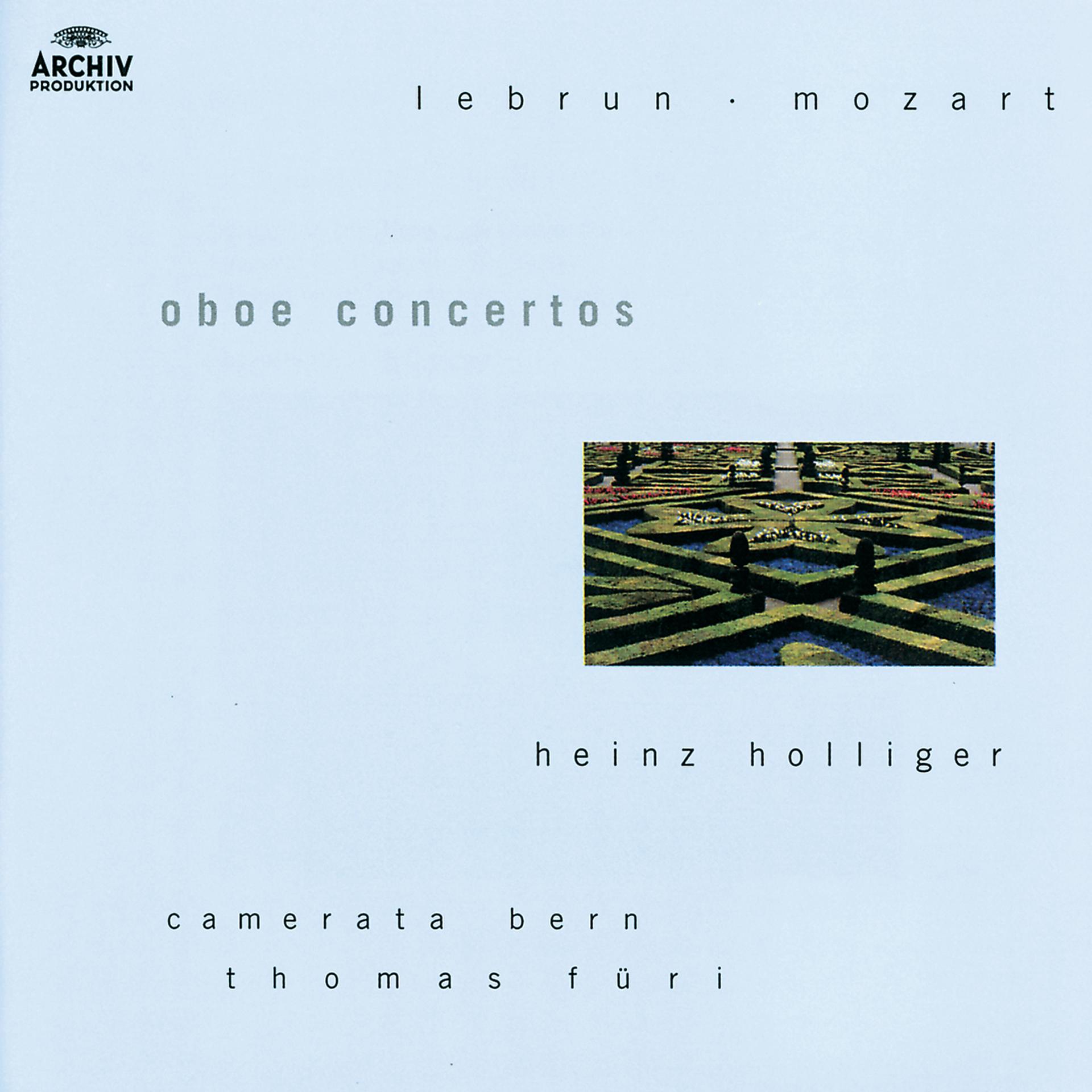 Постер альбома Lebrun / Mozart: Oboe concertos