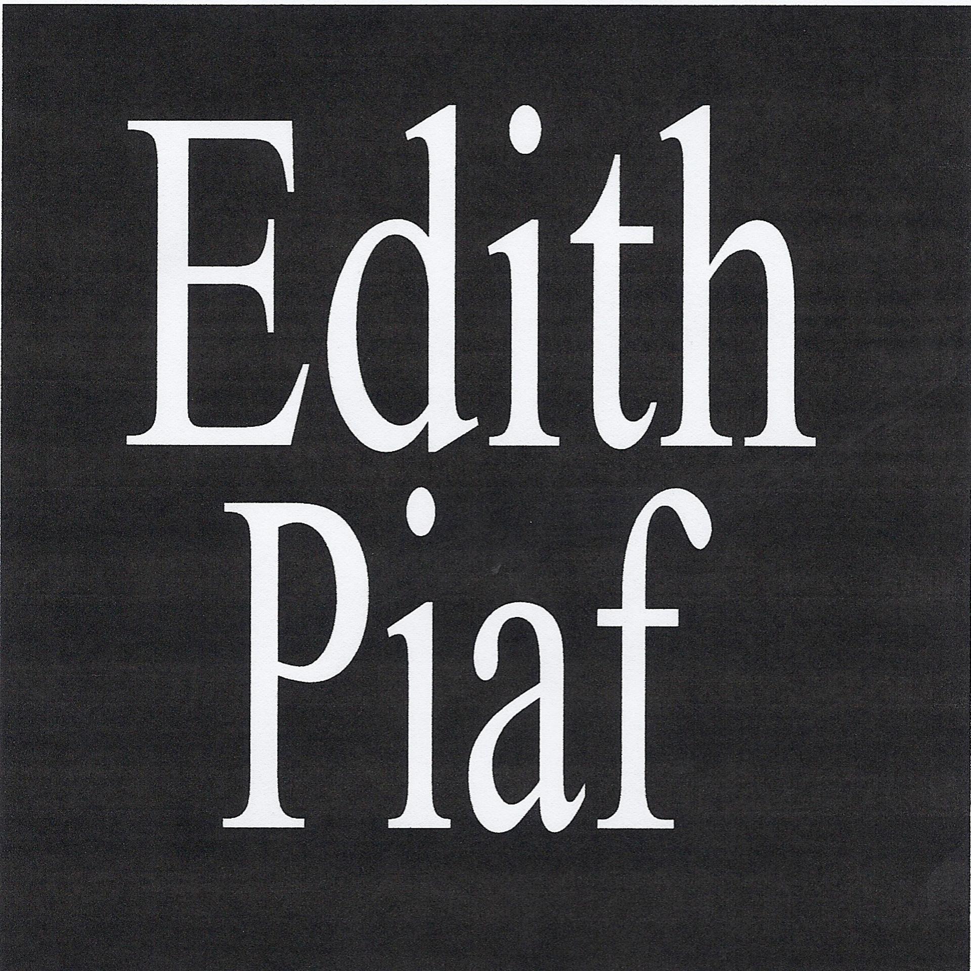Постер альбома Edith piaf