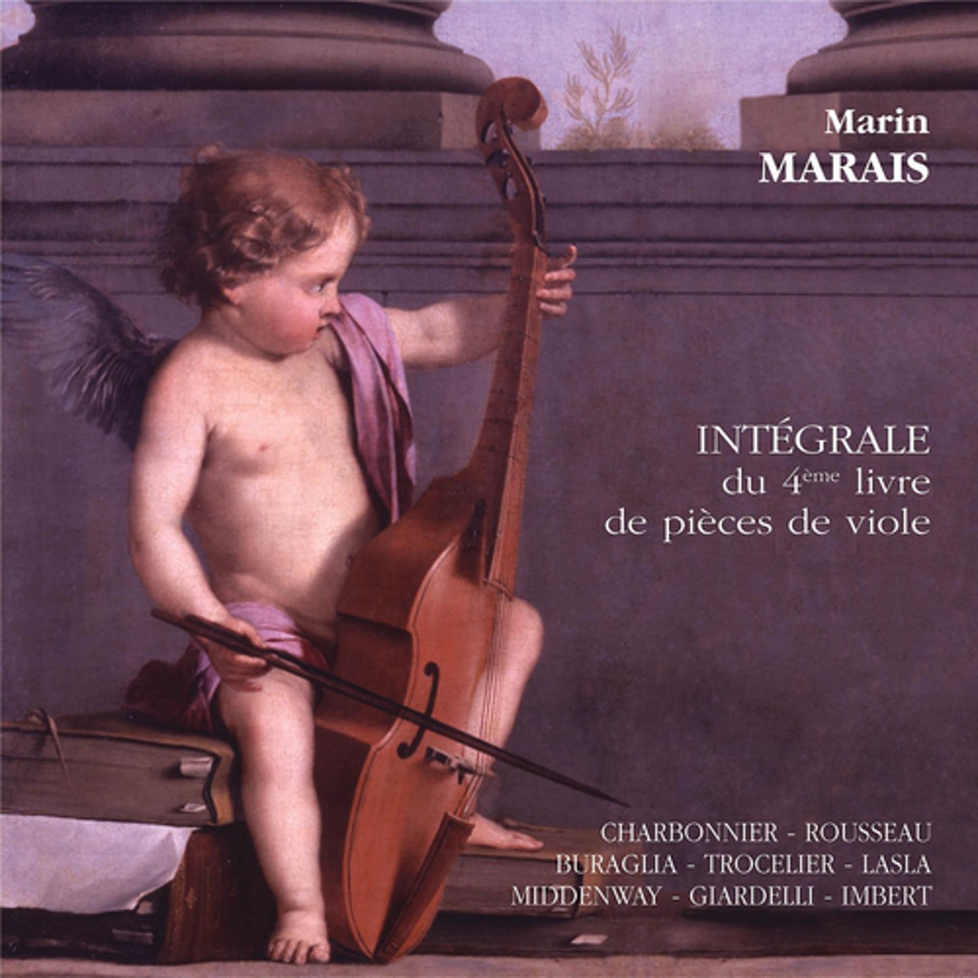 Постер альбома Marais - Intégrale du 4ème livre de pièces de viole