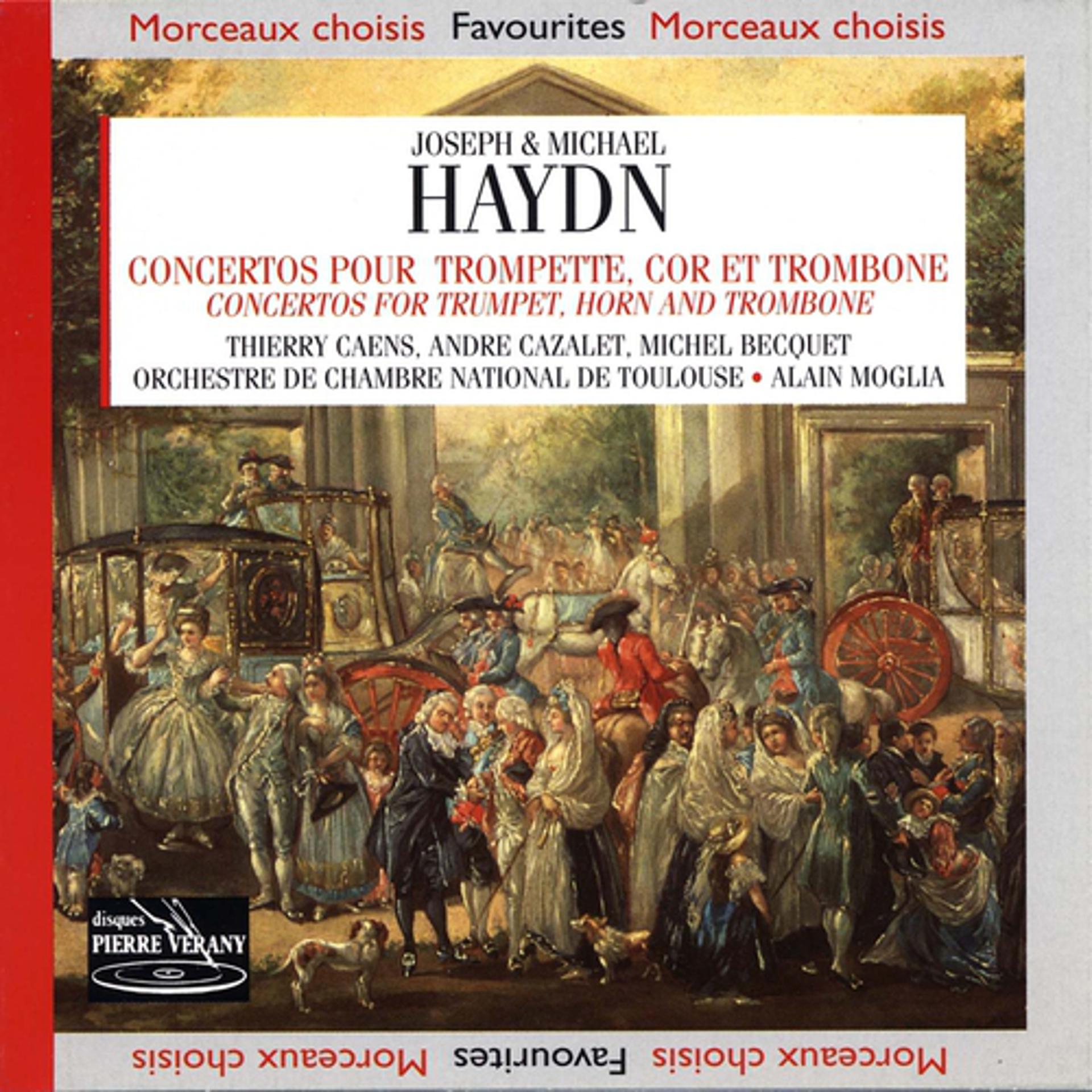 Постер альбома Haydn : Concertos pour trompette, cor et trombone