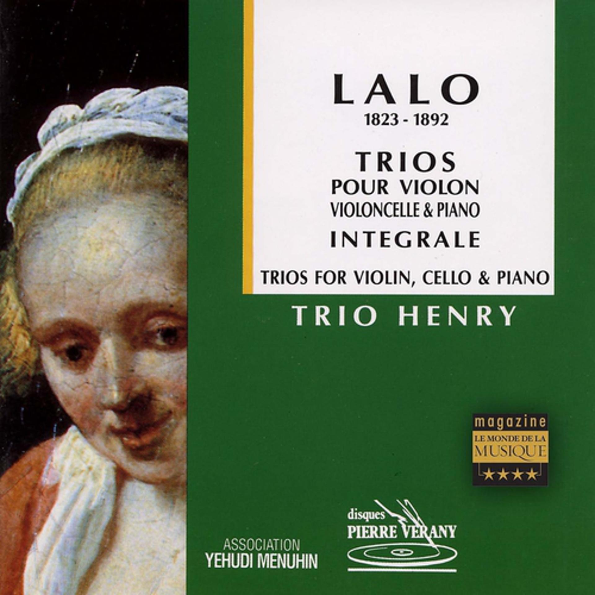 Постер альбома Lalo : Trios pour violon, violoncelle & piano