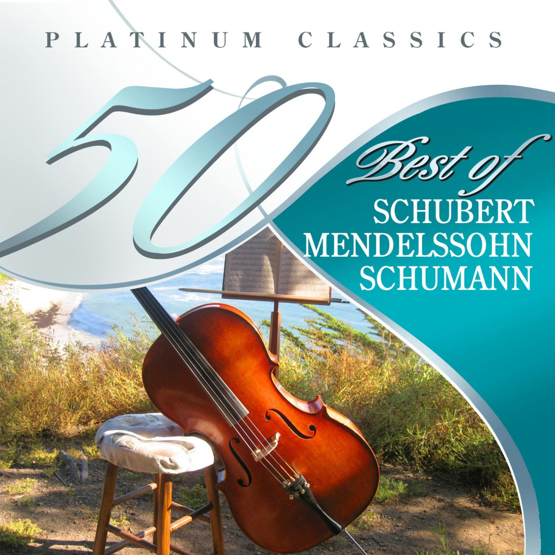 Постер альбома 50 Best of Schubert, Mendelssohn, Schumann