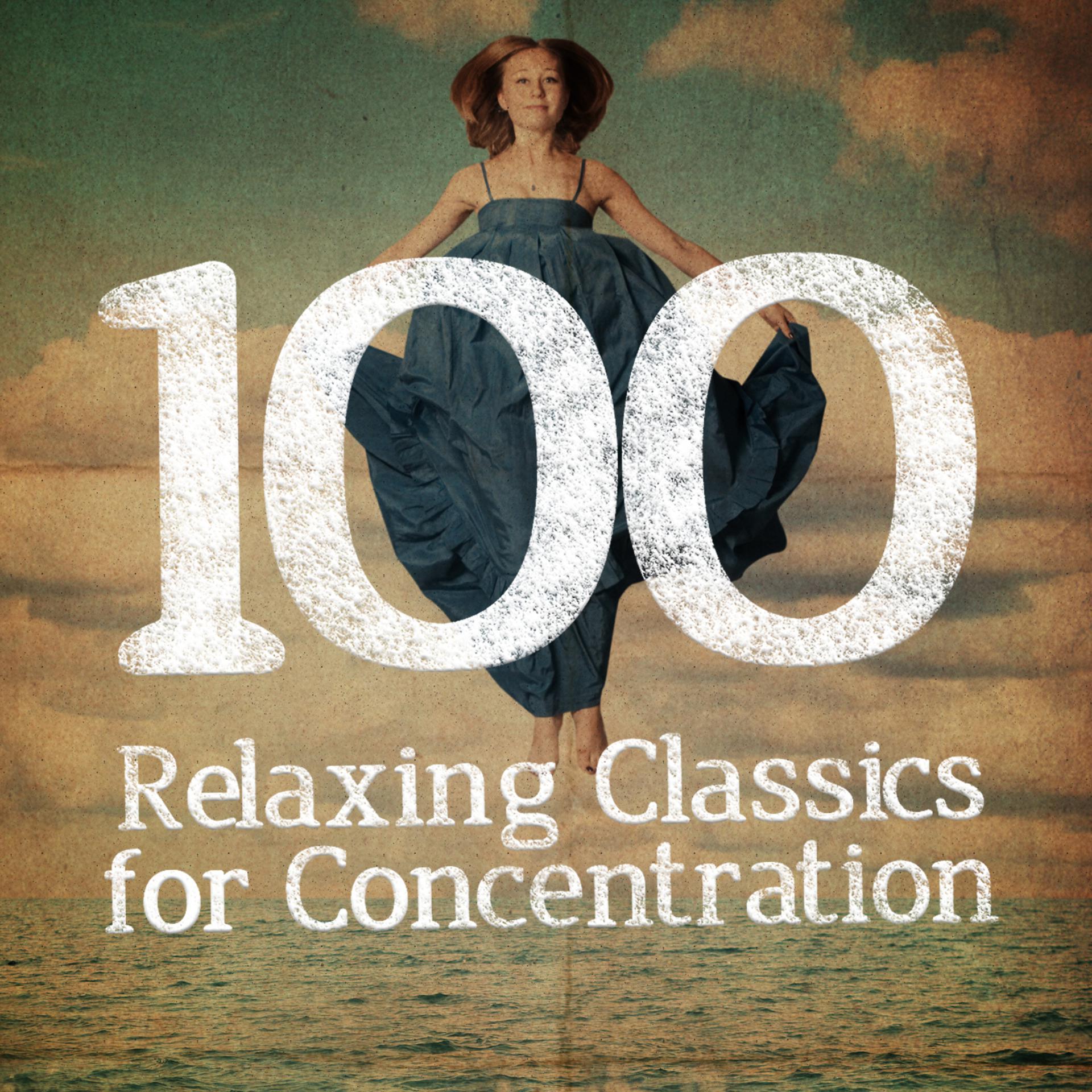 Постер альбома 100 Relaxing Classics for Concentration