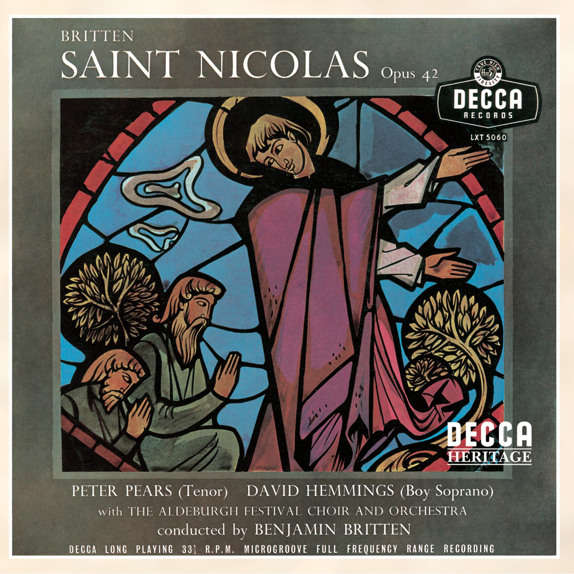 Постер альбома Britten: St.Nicolas, Op.42