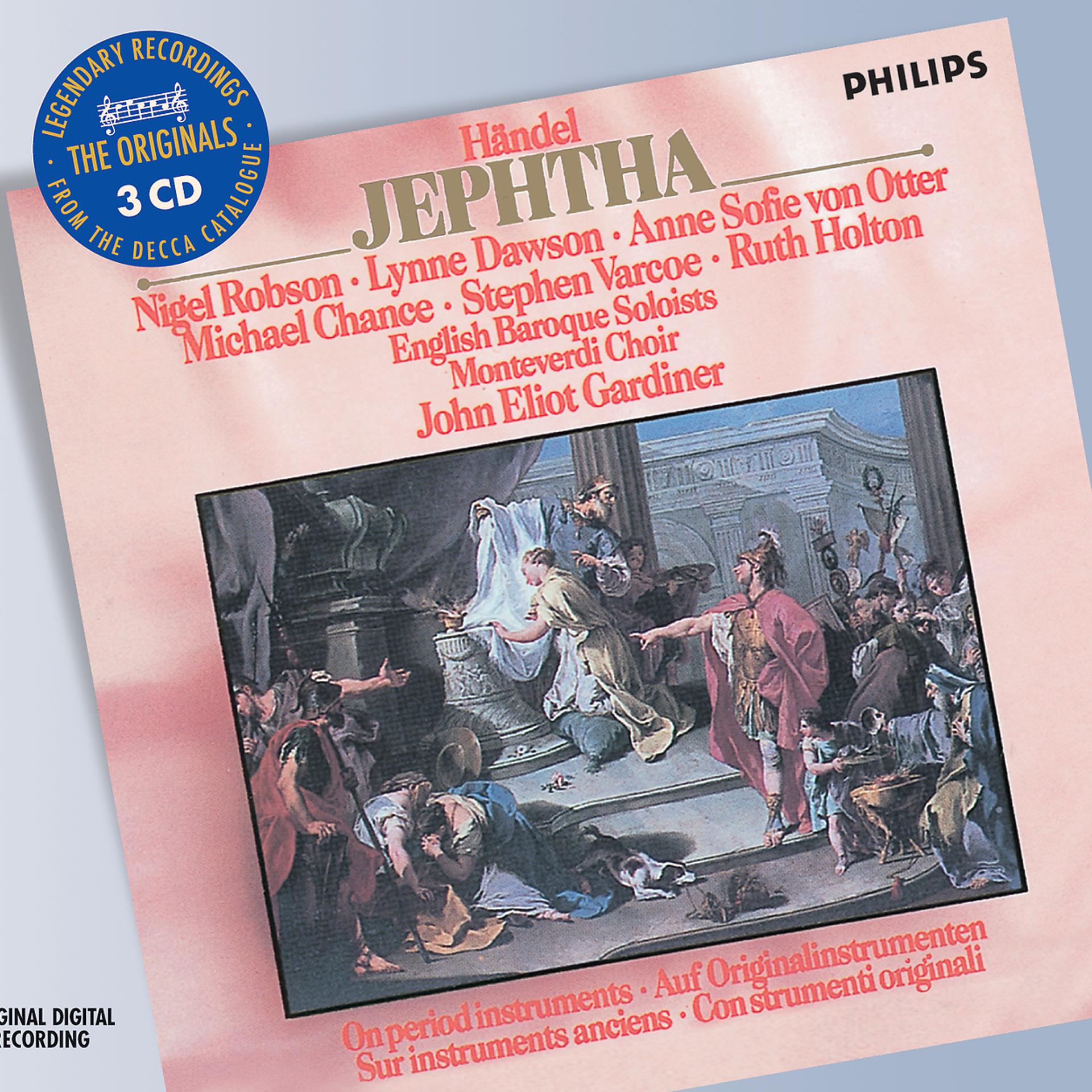 Постер альбома Handel: Jeptha