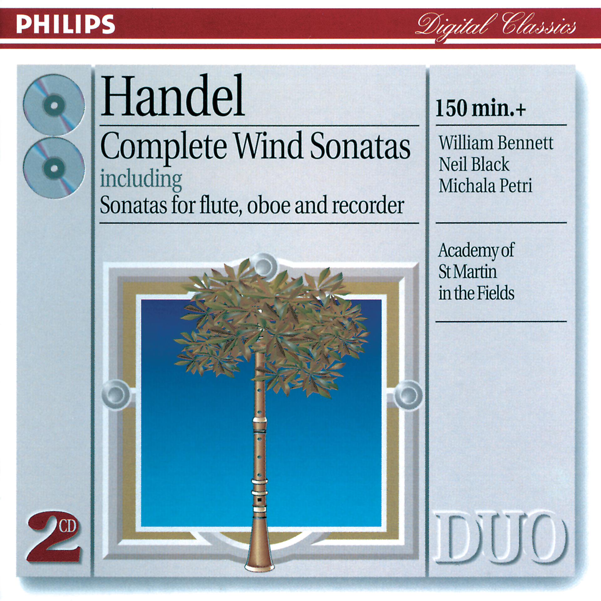 Постер альбома Handel: Complete Wind Sonatas