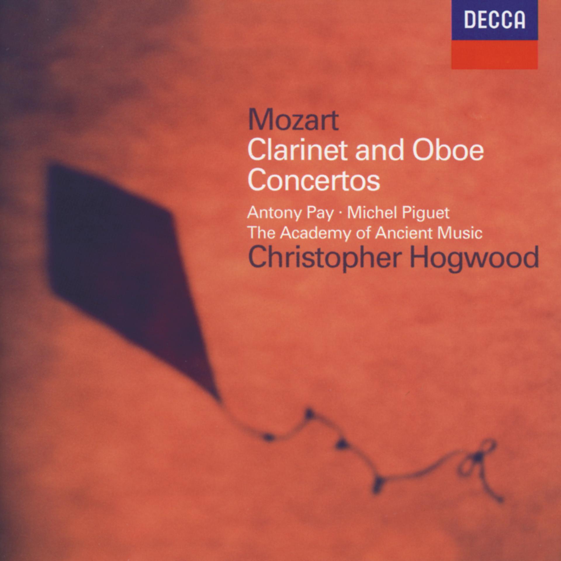 Постер альбома Mozart: Clarinet Concerto; Oboe Concerto