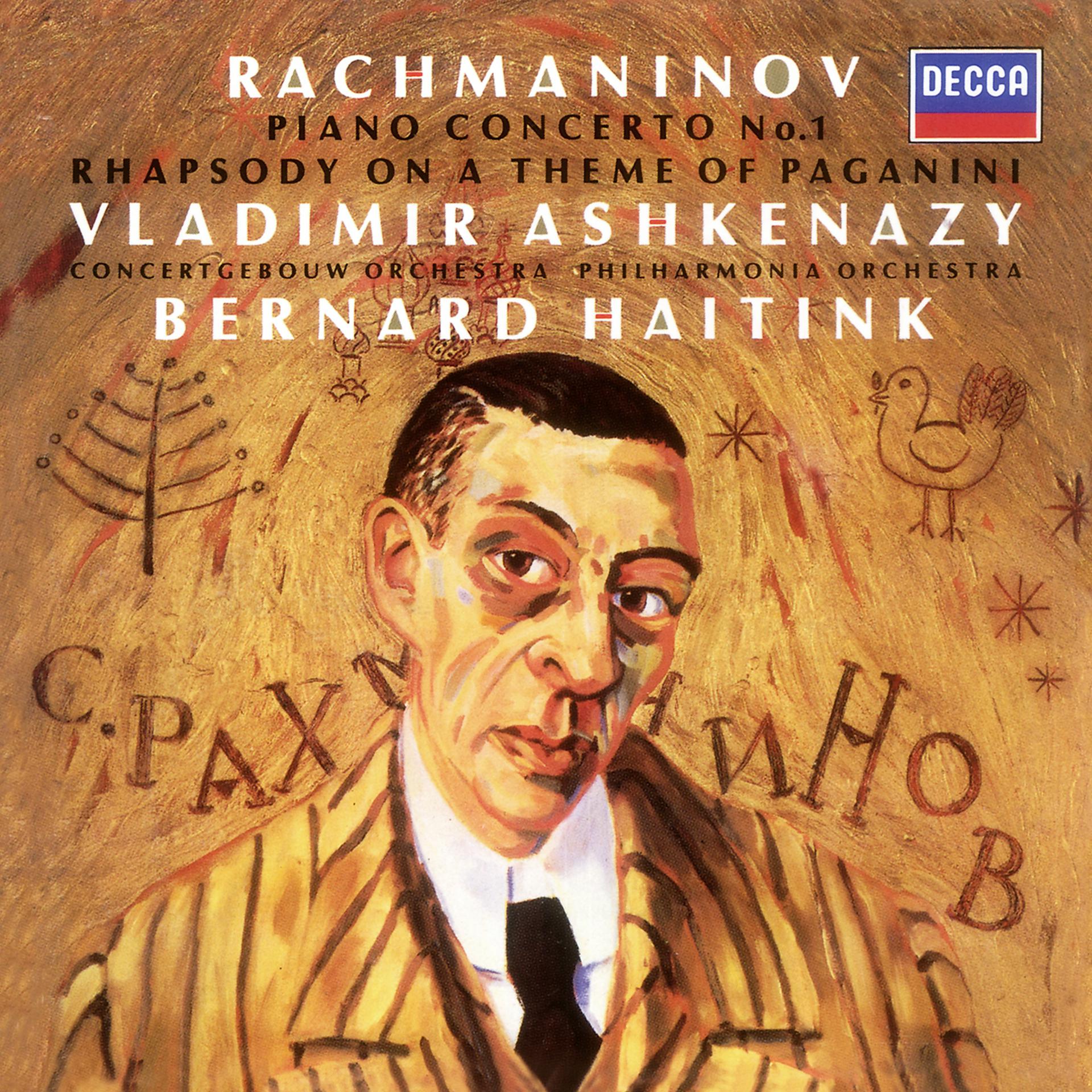 Постер альбома Rachmaninov: Piano Concerto No.1; Rhapsody on a Theme of Paganini