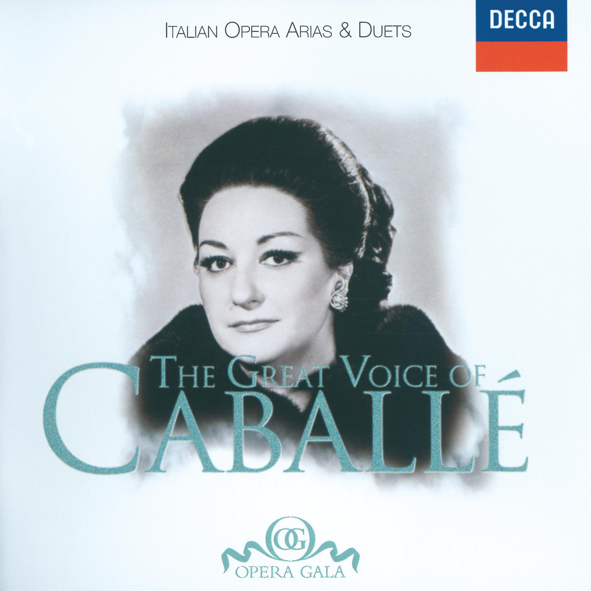 Постер альбома The Great Voice of Montserrat Caballé - Italian Opera Arias & Duets