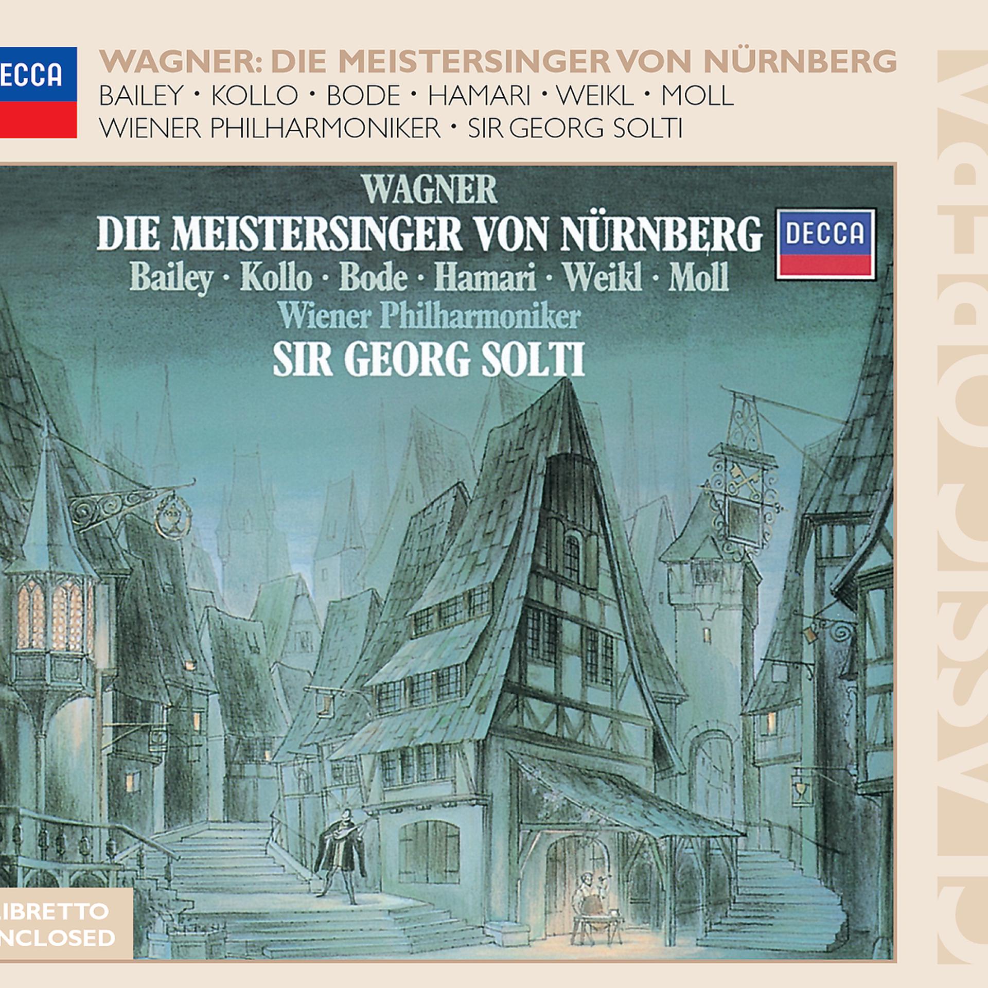 Постер альбома Wagner: Die Meistersinger Von Nurnberg