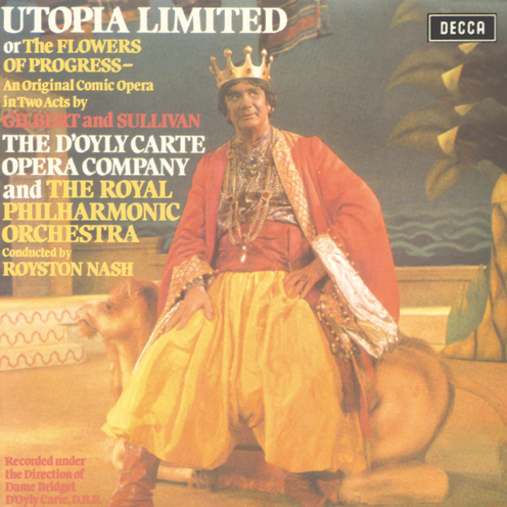 Постер альбома Gilbert & Sullivan: Utopia Ltd.