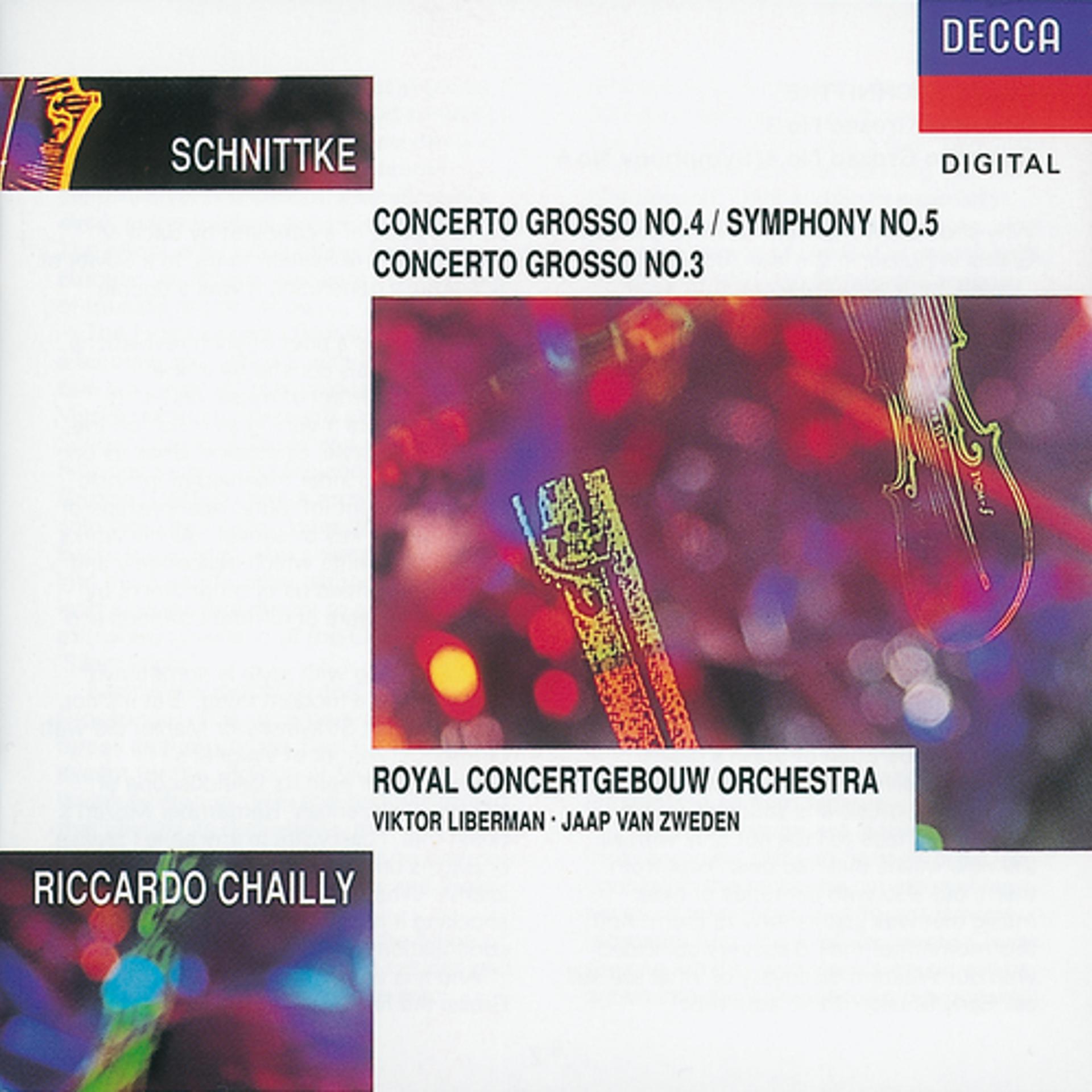 Постер альбома Schnittke: Concerti Grossi Nos.3 & 4.