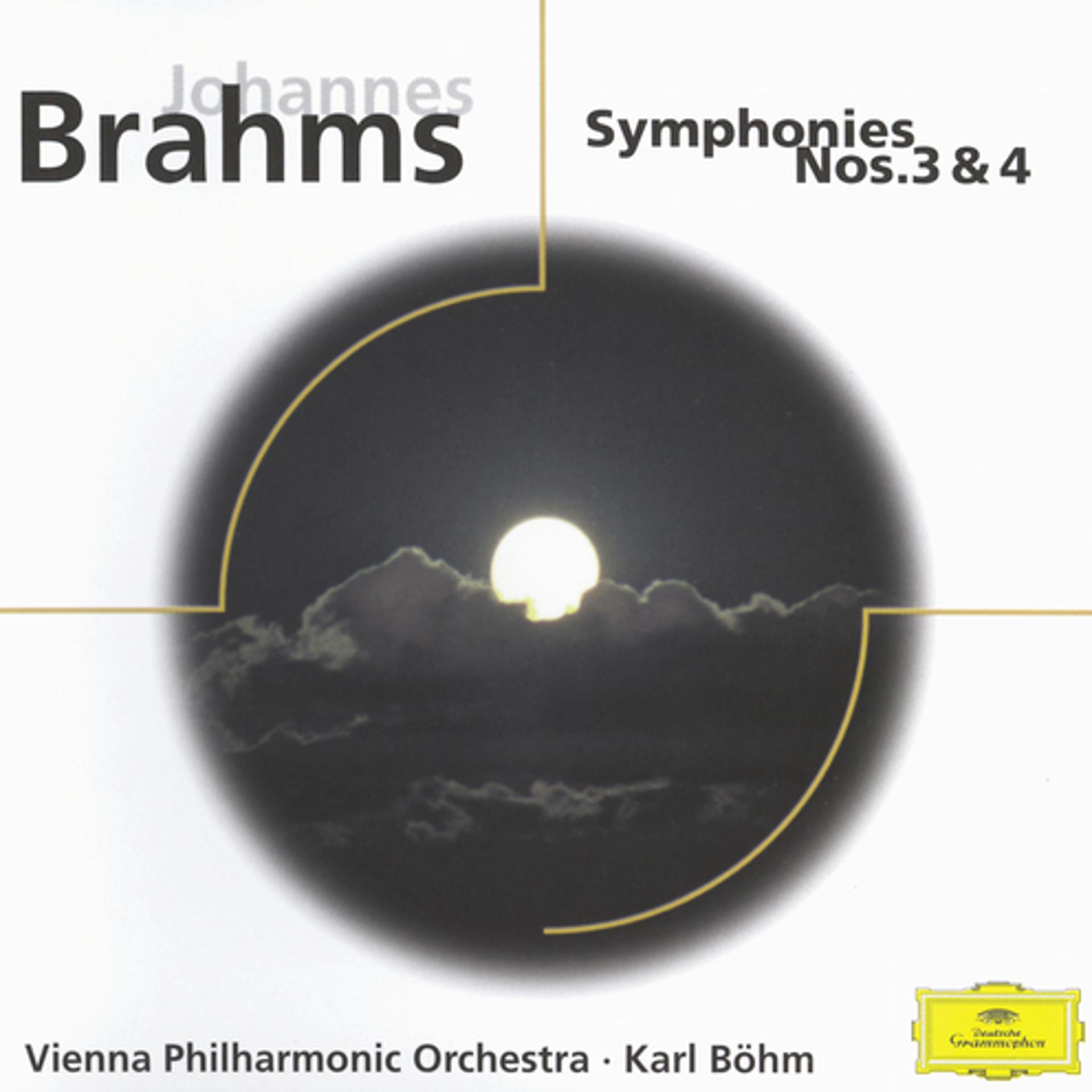 Постер альбома Johannes Brahms: Symphony Nos. 3 & 4