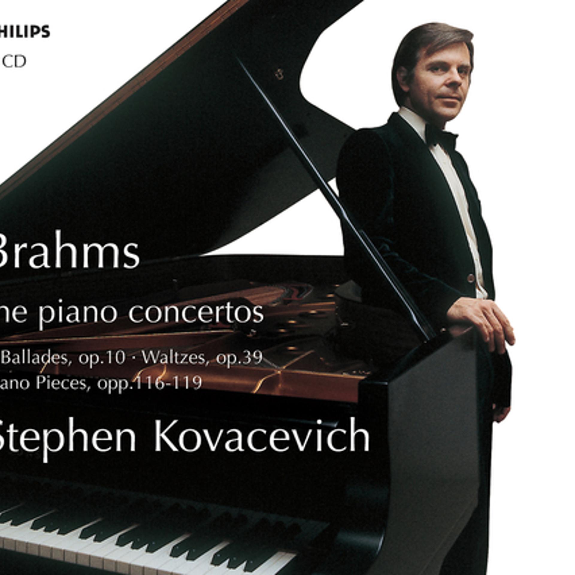 Постер альбома Stephen Kovacevich plays Brahms