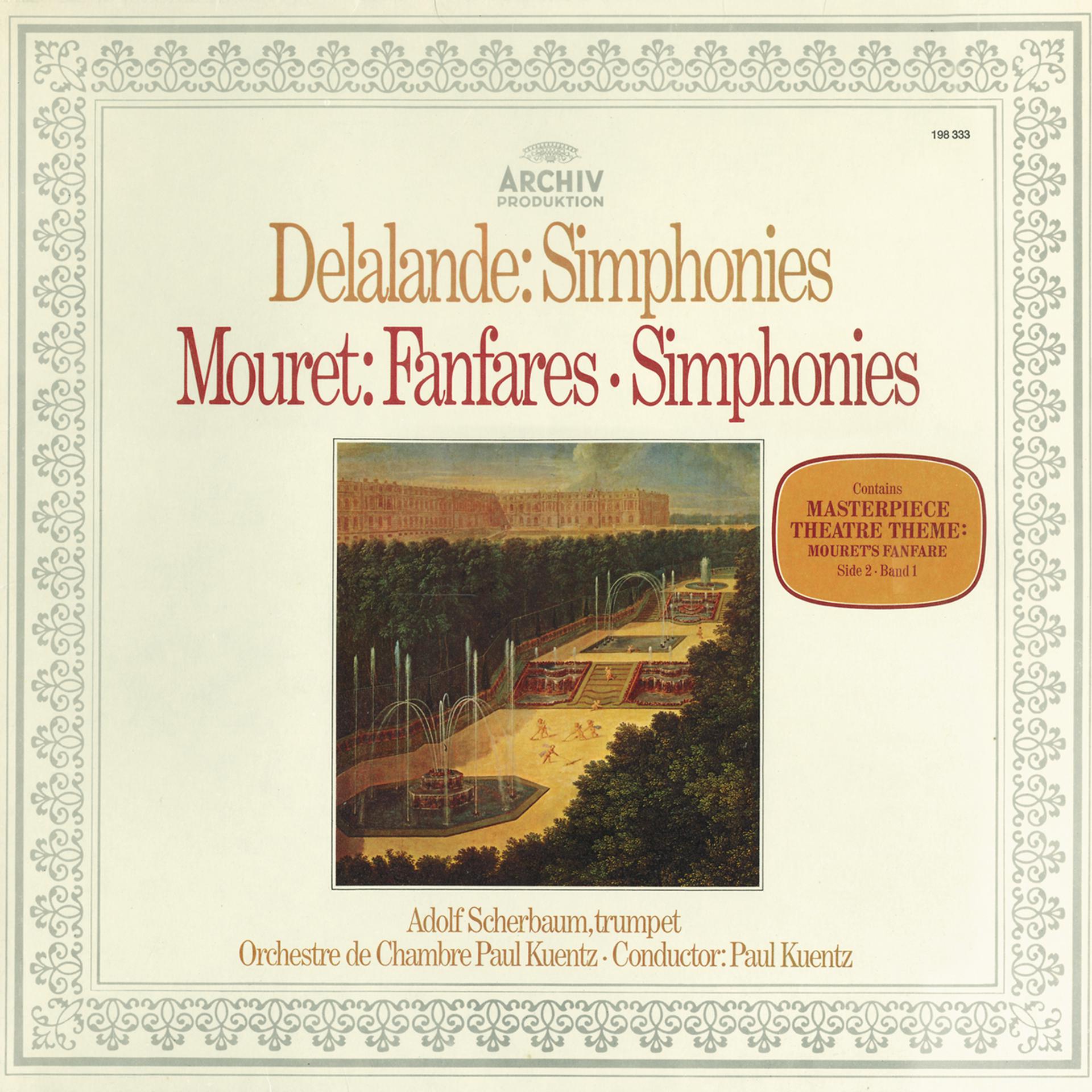 Постер альбома Lalande / Mouret: Simphonies & Fanfares