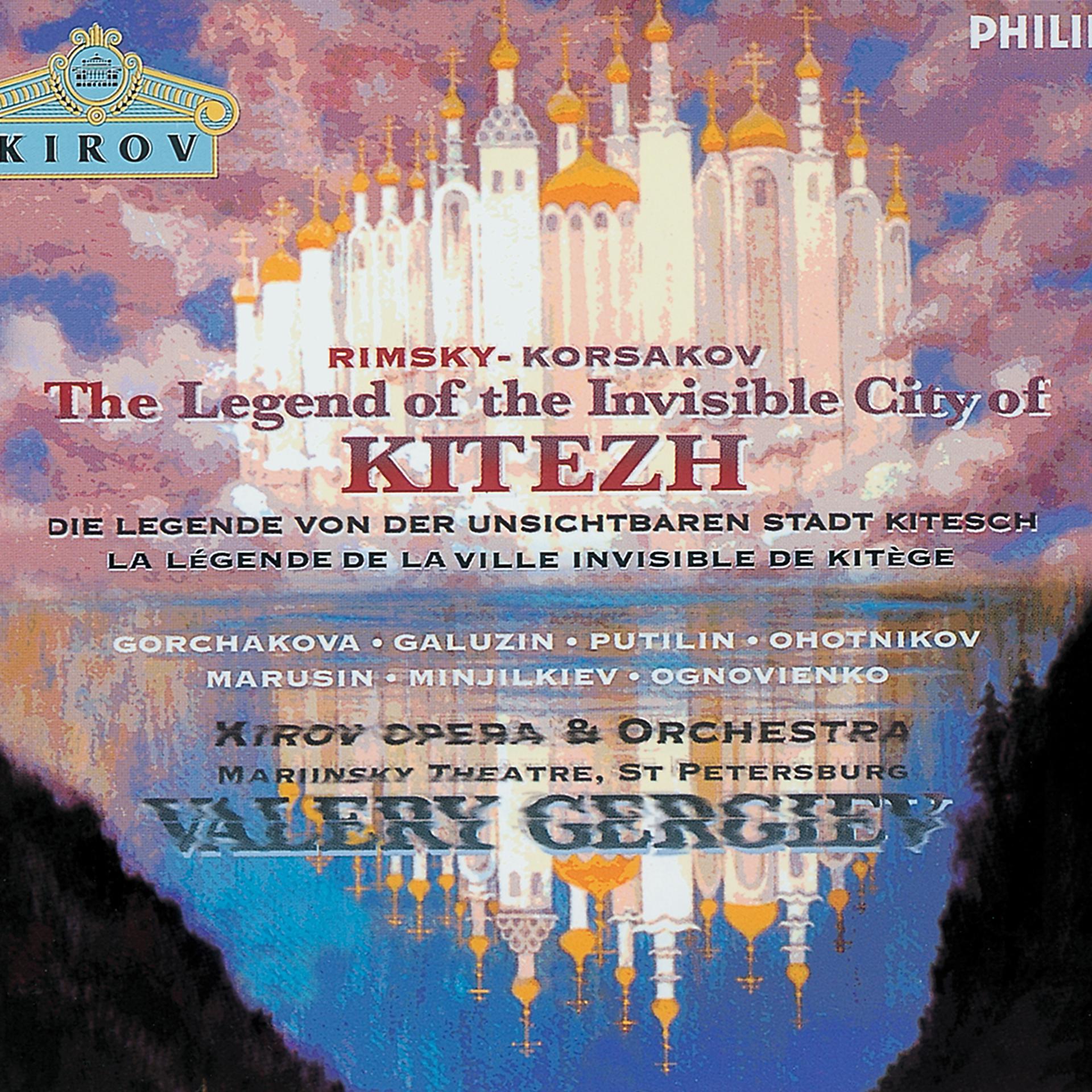 Постер альбома Rimsky-Korsakov: The Invisible City of Kitezh