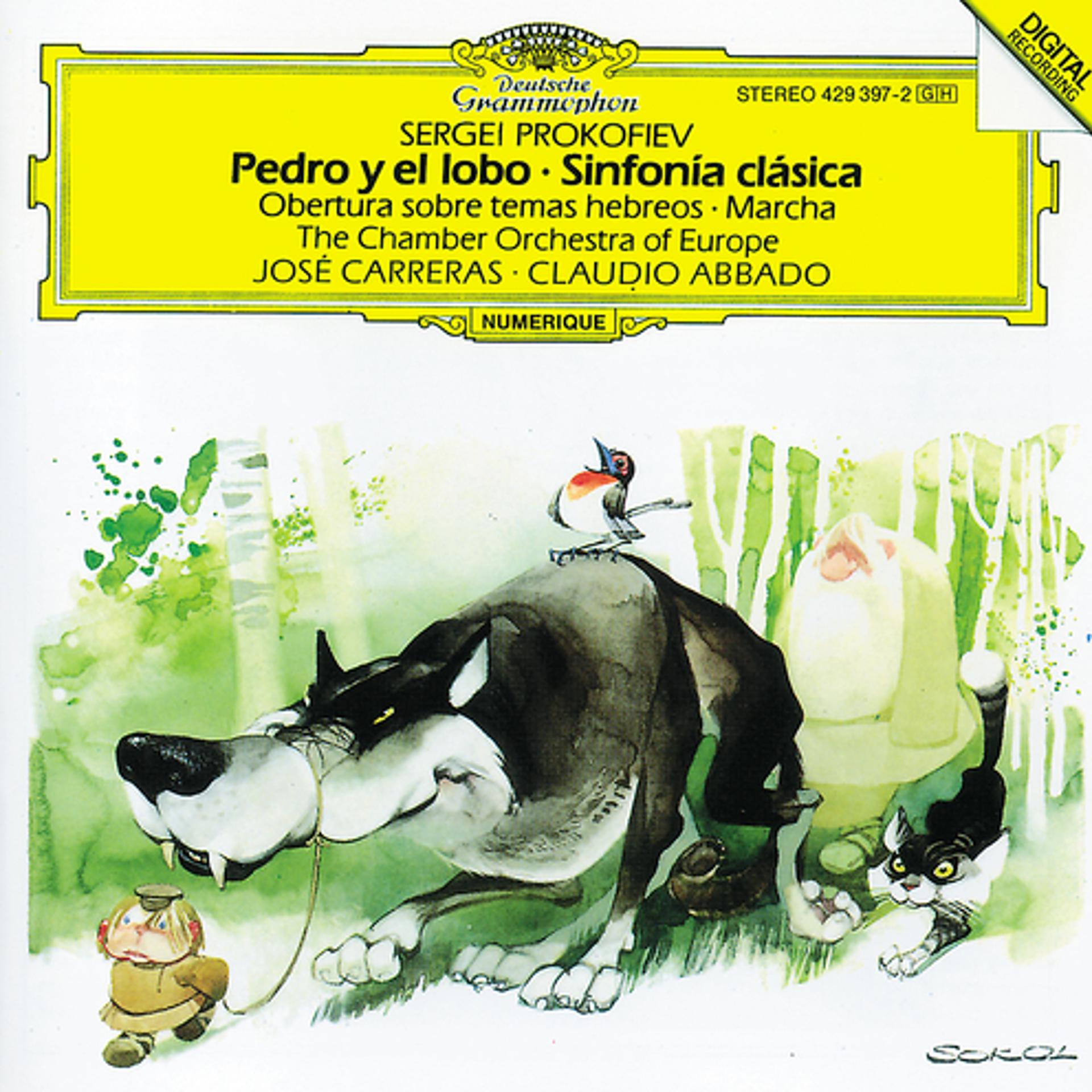 Постер альбома Prokofiev: Pedro y el Lobo; Obertura sobre temas; Sinfonia Classica