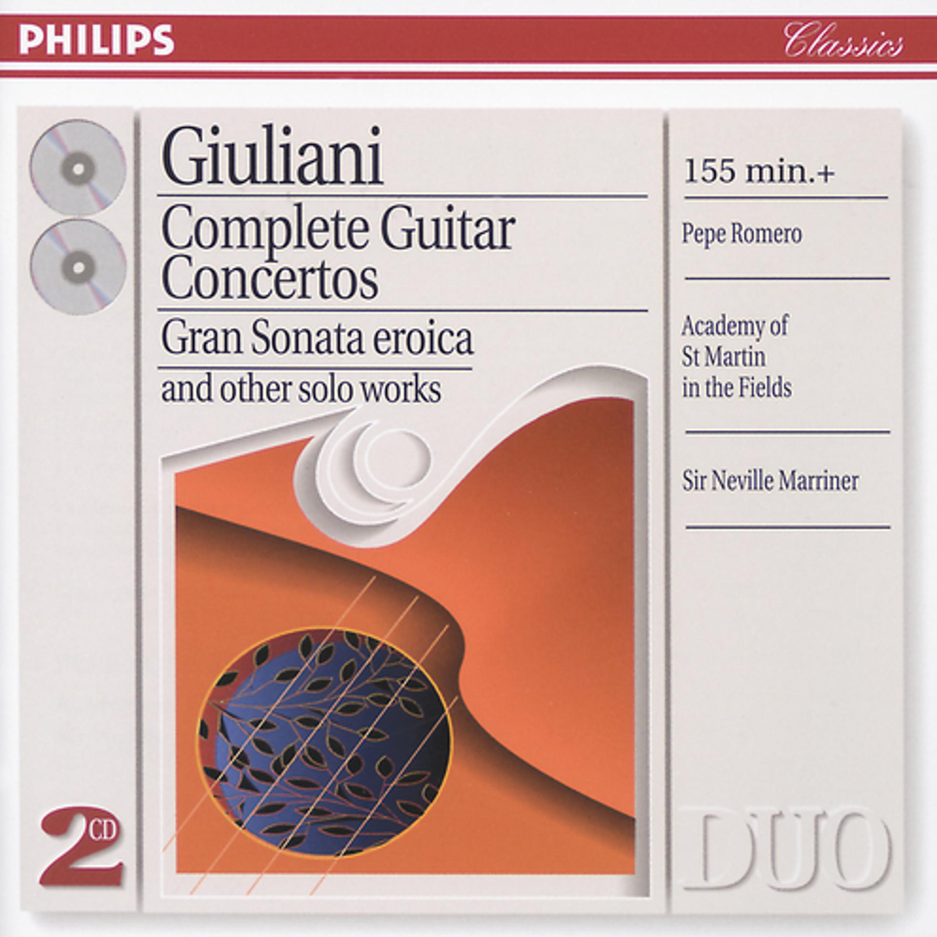 Постер альбома Giuliani: Complete Guitar Concertos