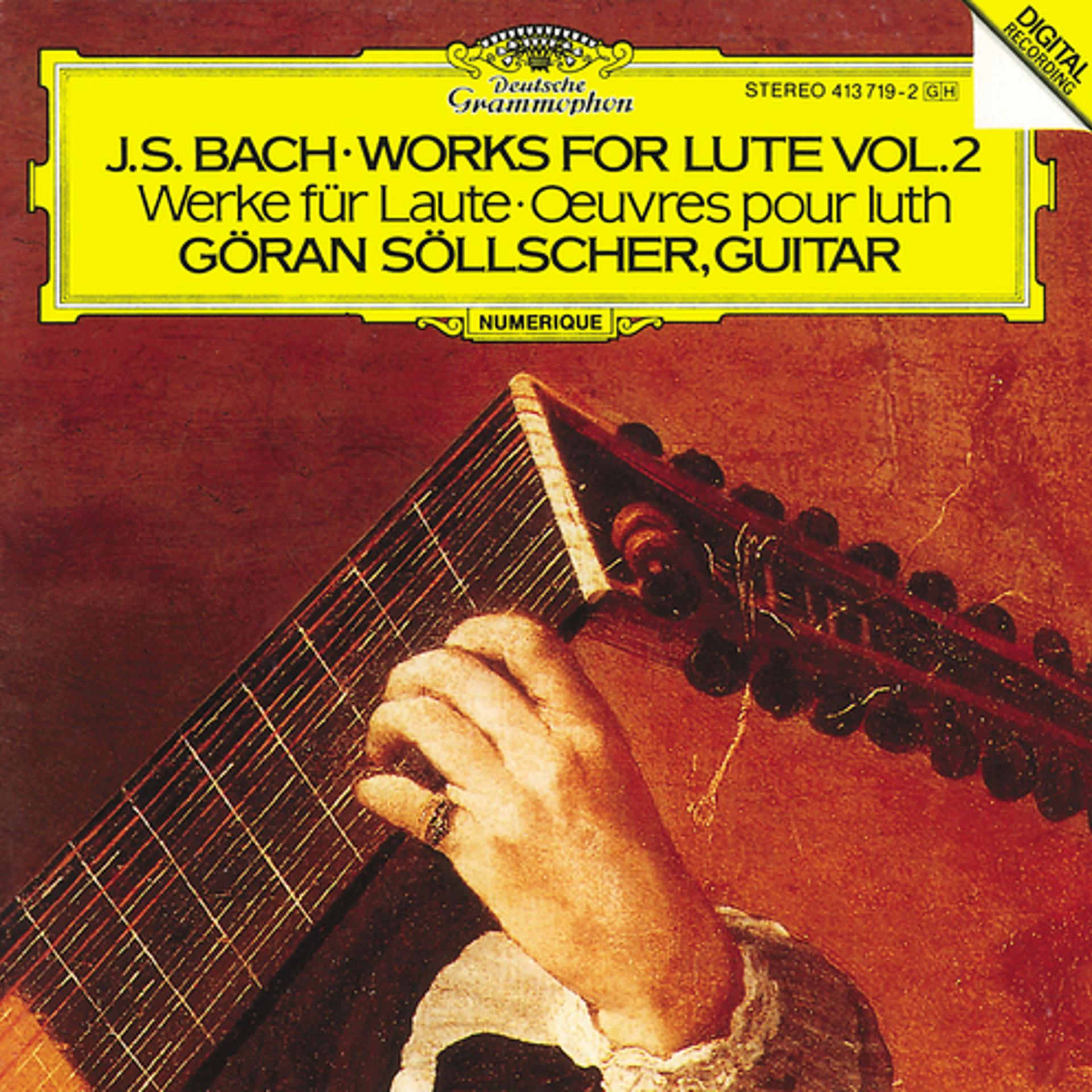 Постер альбома Bach, J.S.: Works for Lute Vol.2