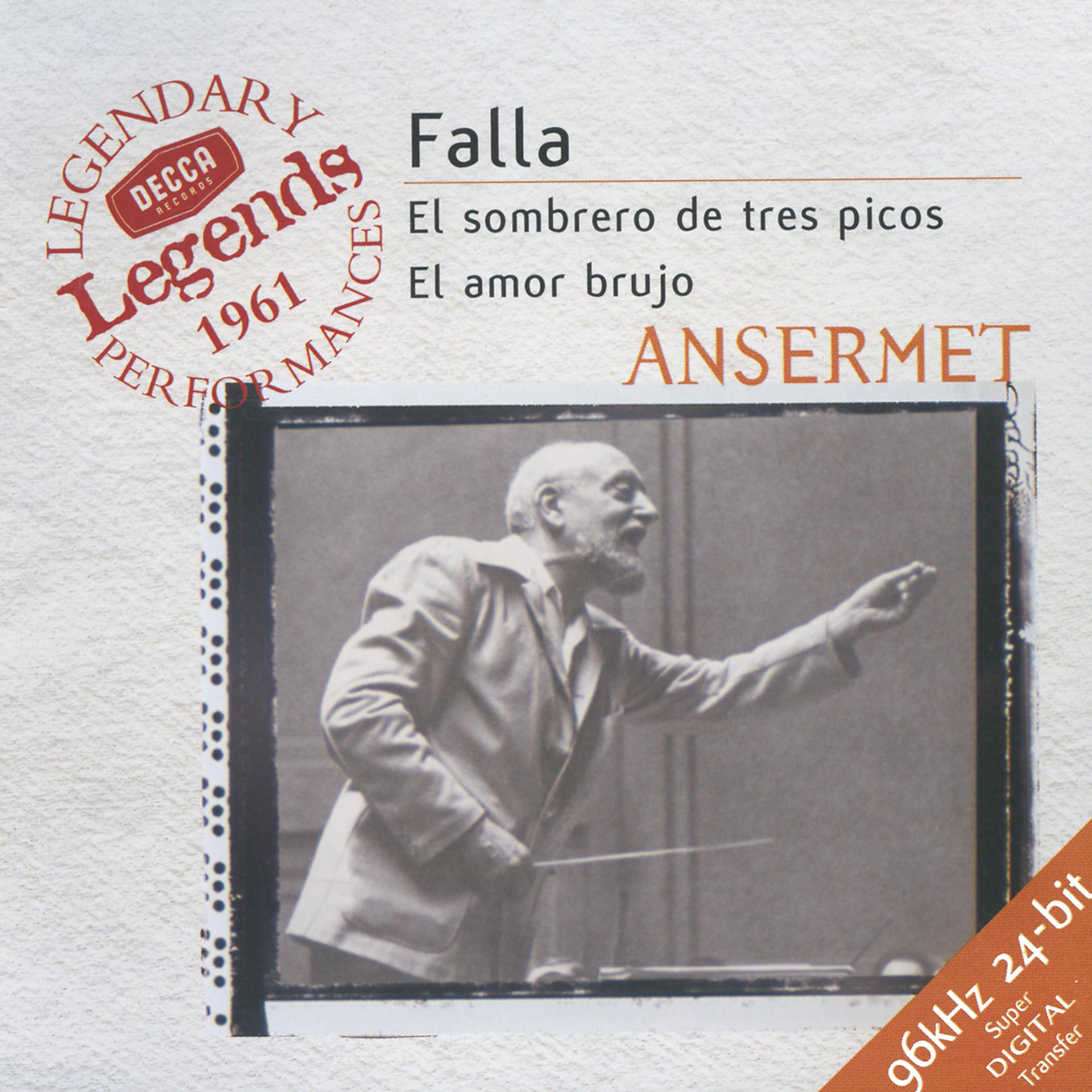 Постер альбома Falla: El Sombrero de Tres Picos; La Vida Breve; El Amor Brujo
