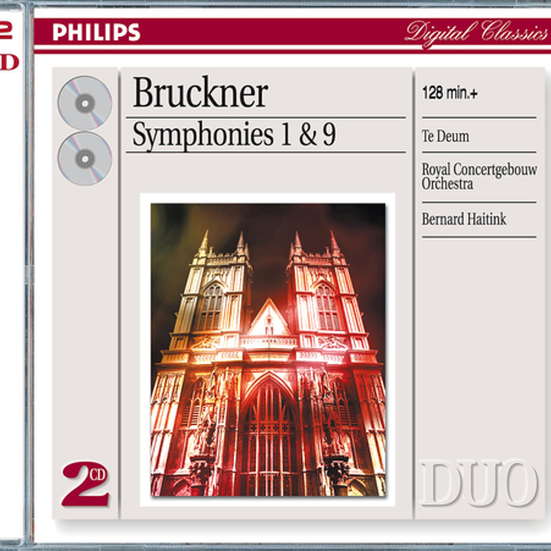 Постер альбома Bruckner: Symphonies Nos.1 & 9; Te Deum