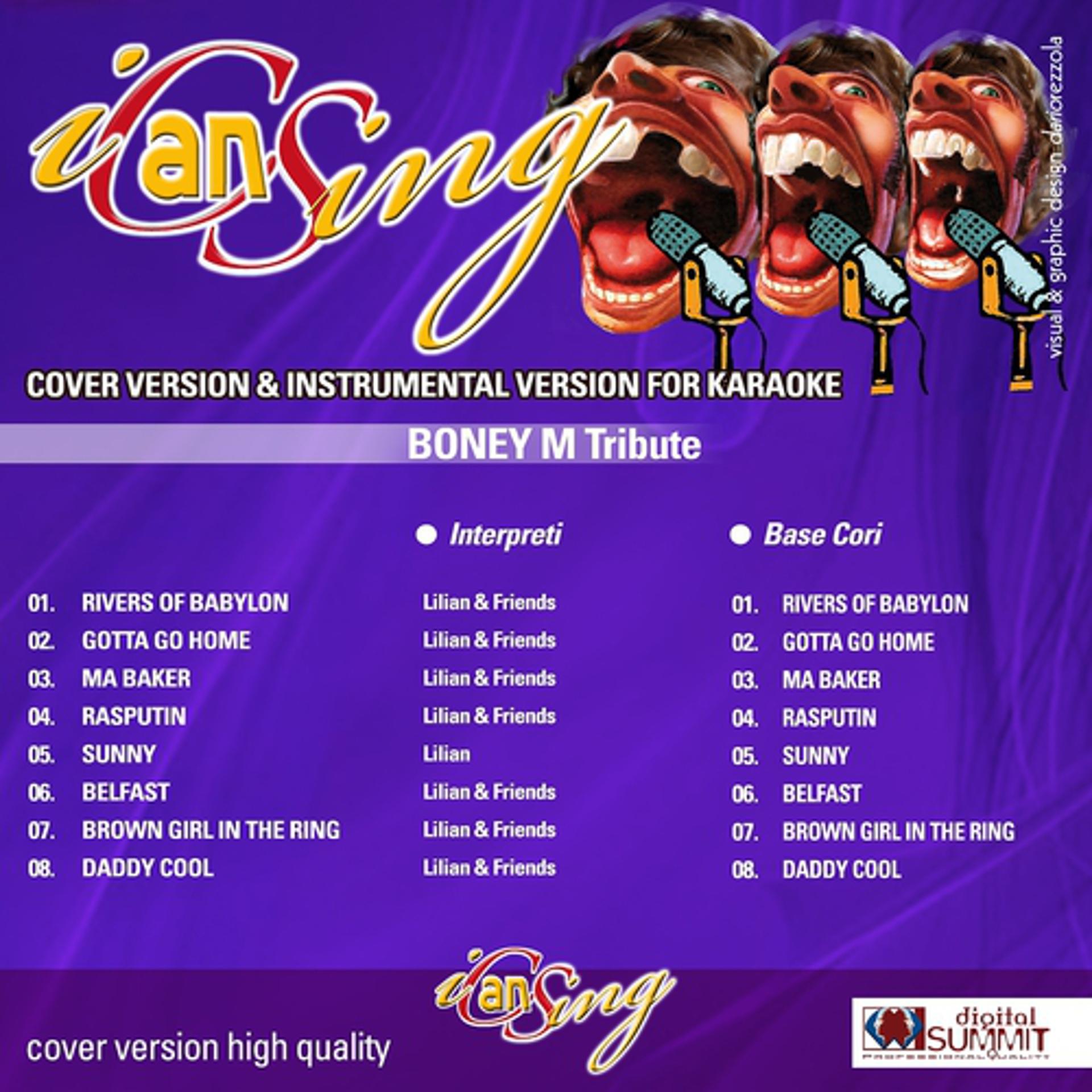 Постер альбома I Can Sing : Boney M Tribute