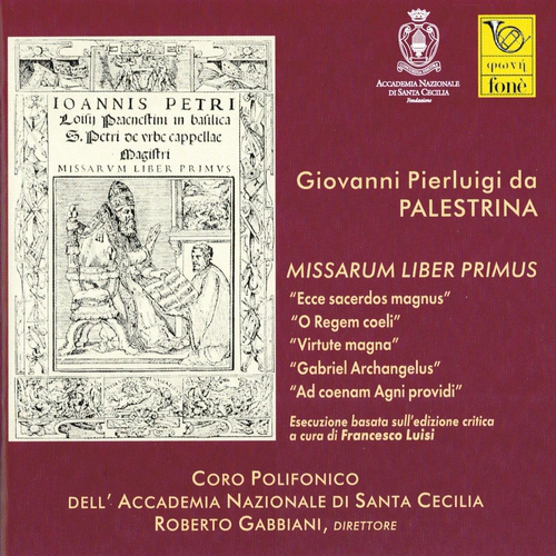 Постер альбома Giovanni Pierluigi da Palestrina, Missarum liber primus